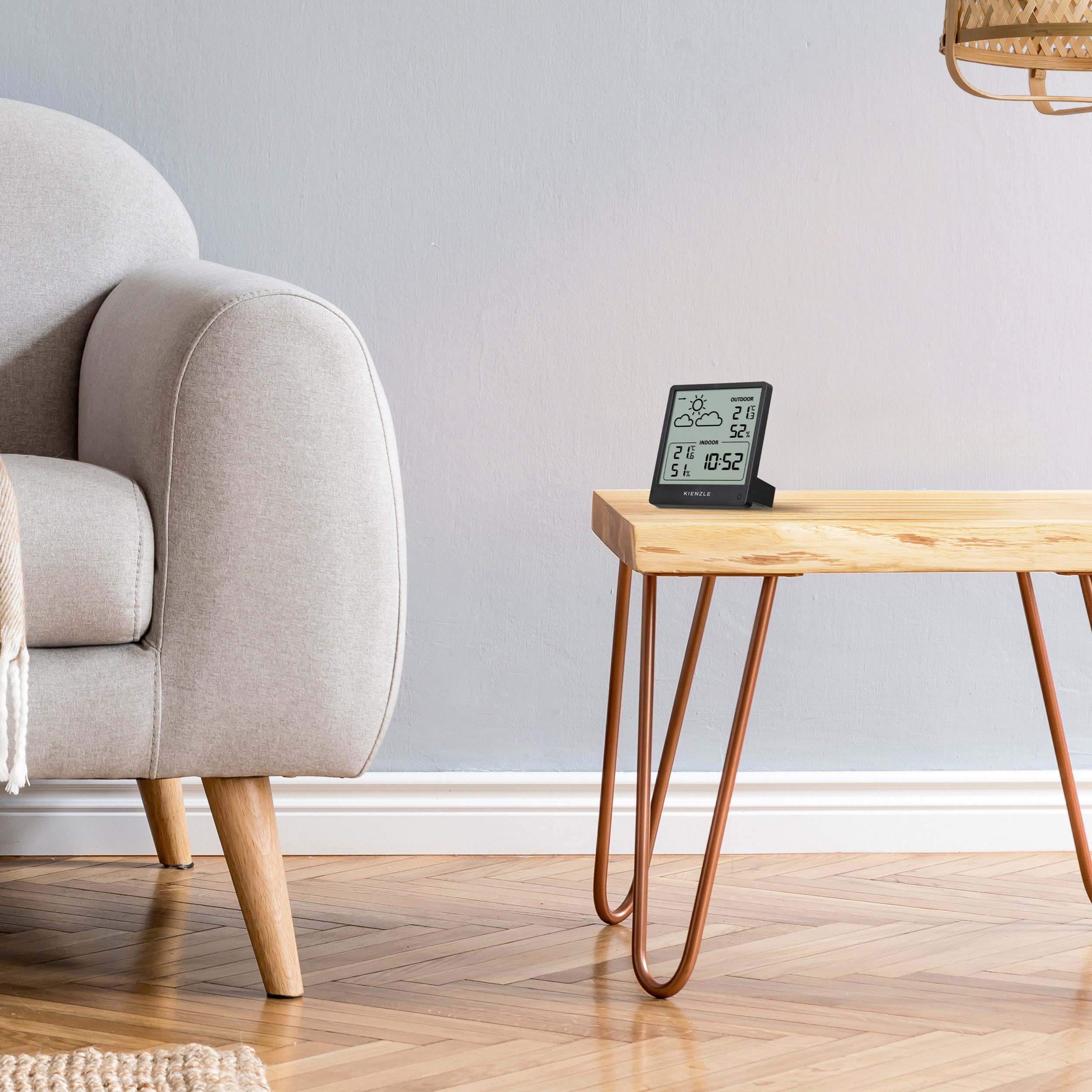 Kienzle KIENZLE Funkwetterstation Slim Wetterstation