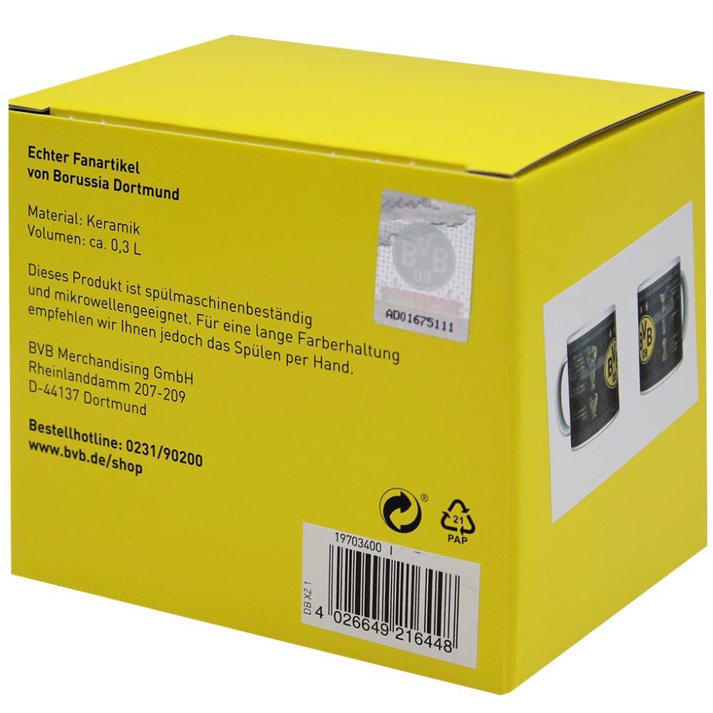 BVB MERCHANDISING Tasse BVB Tasse Erfolge