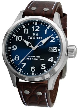 TW Steel Quarzuhr TW-Steel VS101 Volante Herrenuhr 45mm 10ATM