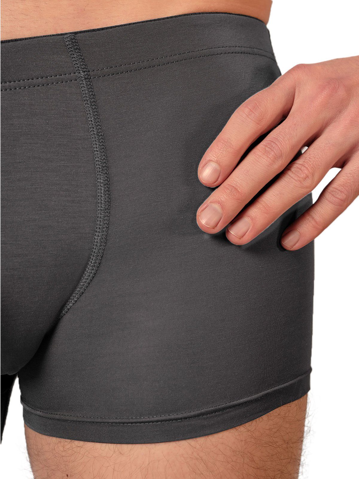 HUBER Retro Pants Herren Pant hautnah Soft Modal (Stück, 1-St) nachhaltig