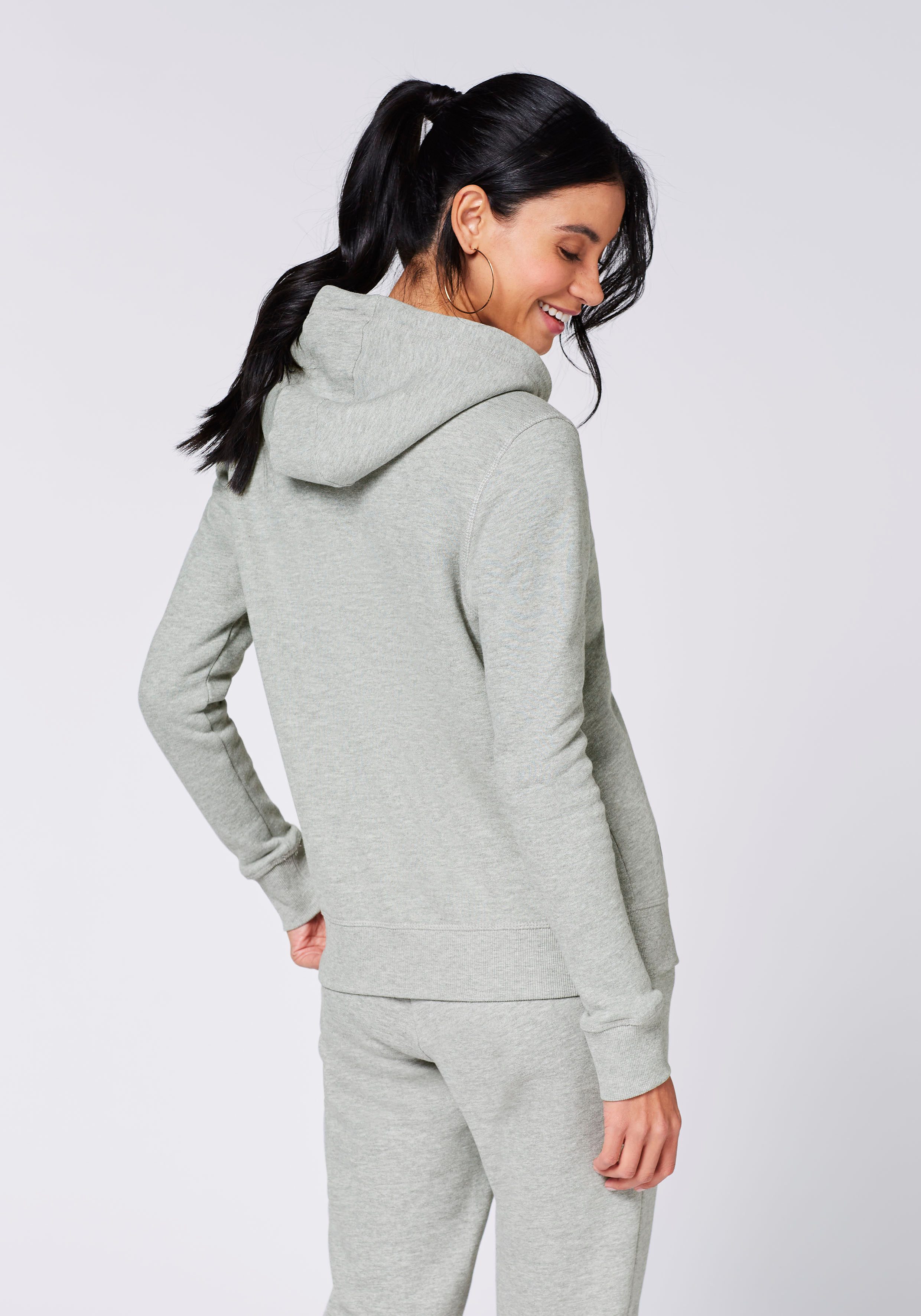 Chiemsee Sweatjacke Sweatjacke mit Kapuze und Logo-Band 1 günstig online kaufen