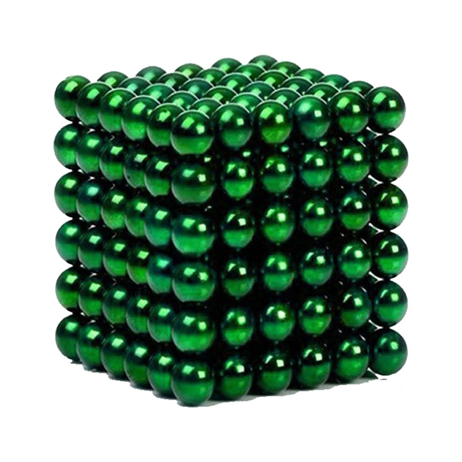 FurniSafe Neocube 5 mm Magnetkugeln Grün Set mit 216 Kugeln Magnetspielbausteine