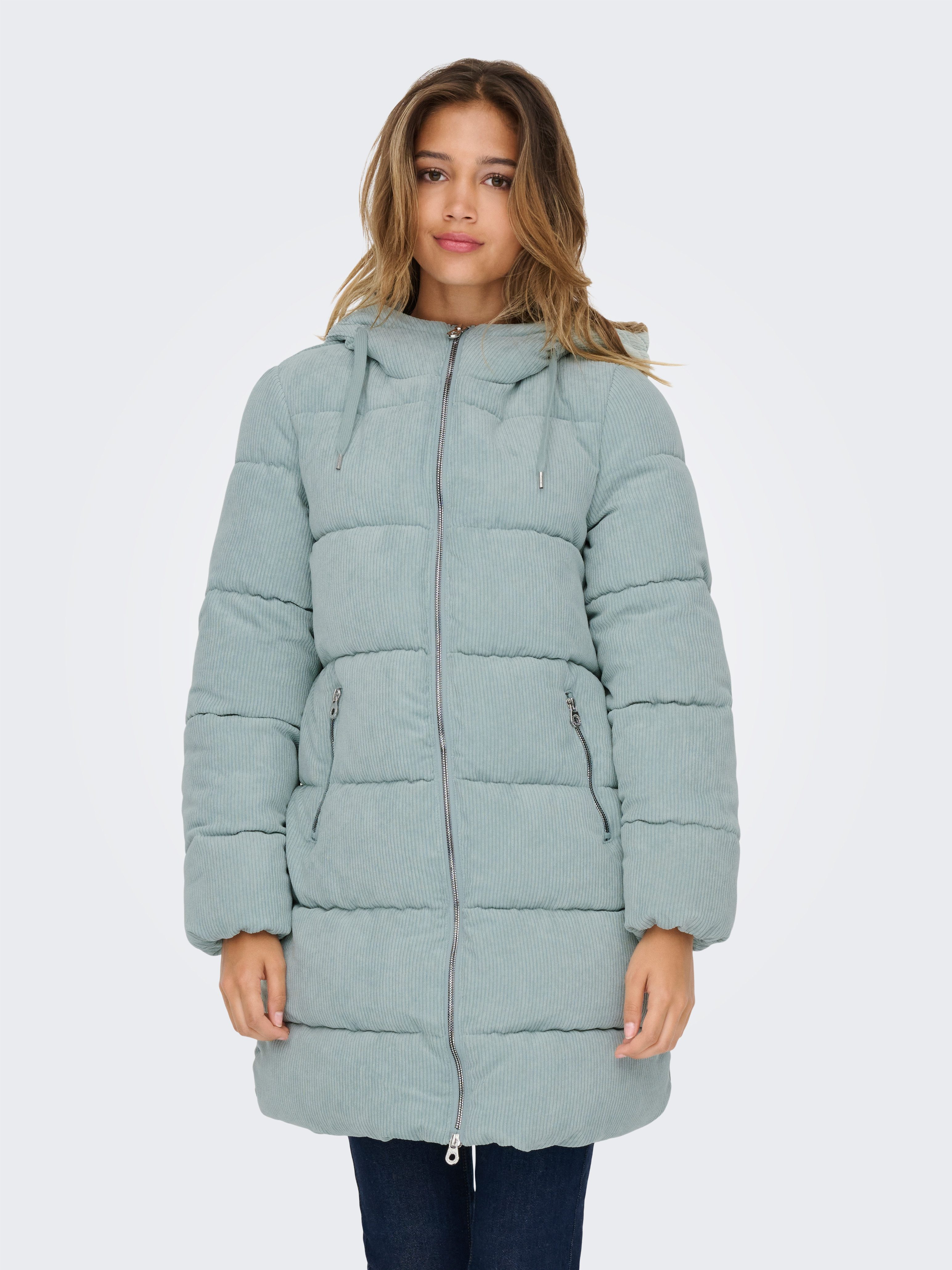ONLY Steppjacke ONLDOLLY LONG CORDUROY PUFFER OTW aus feinem Cordmaterial günstig online kaufen