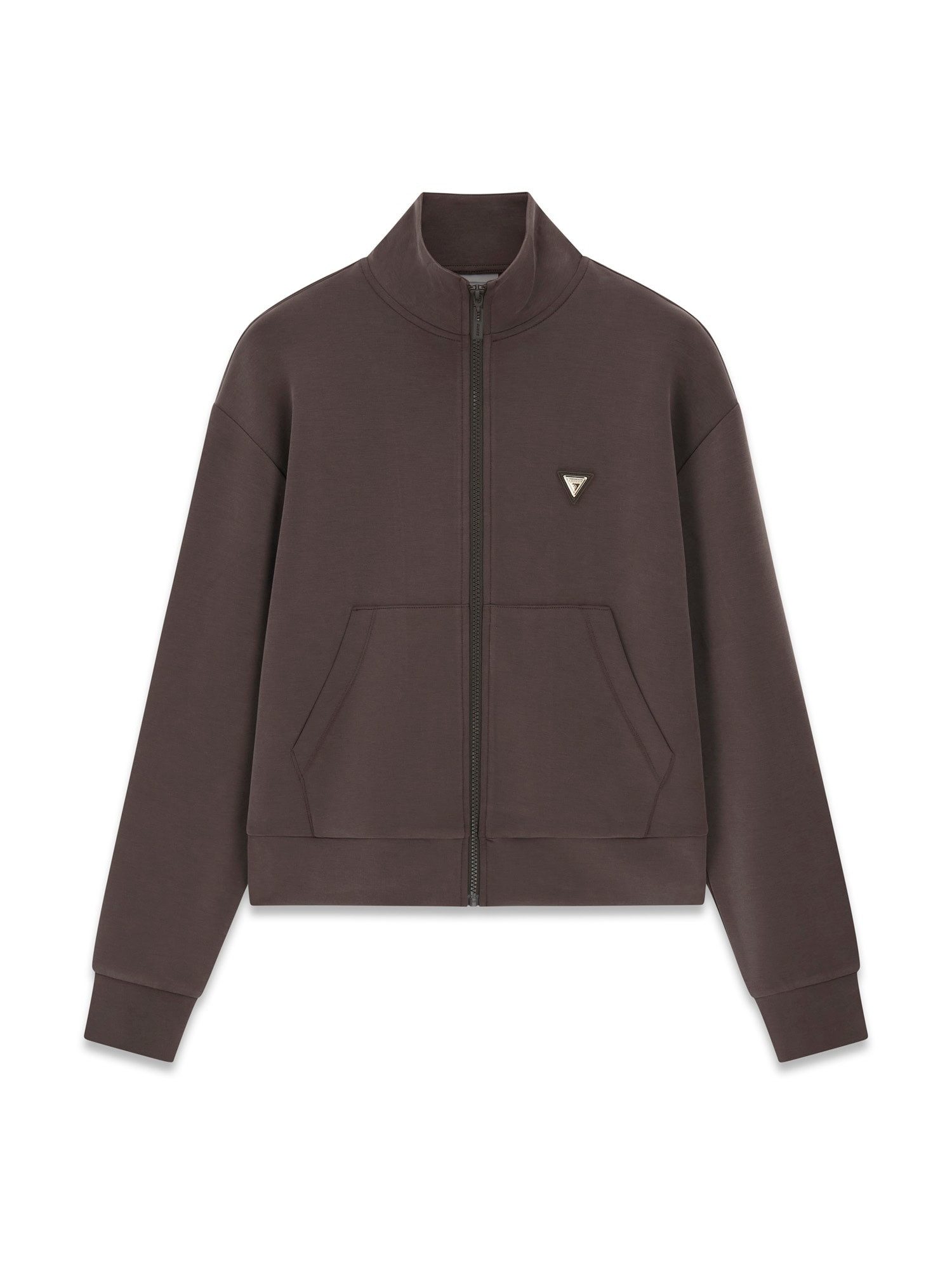 Guess Sweatjacke OLYMPE HIGH NECK FULL ZIP SWEAT - Jacke Damen - Zipjacke