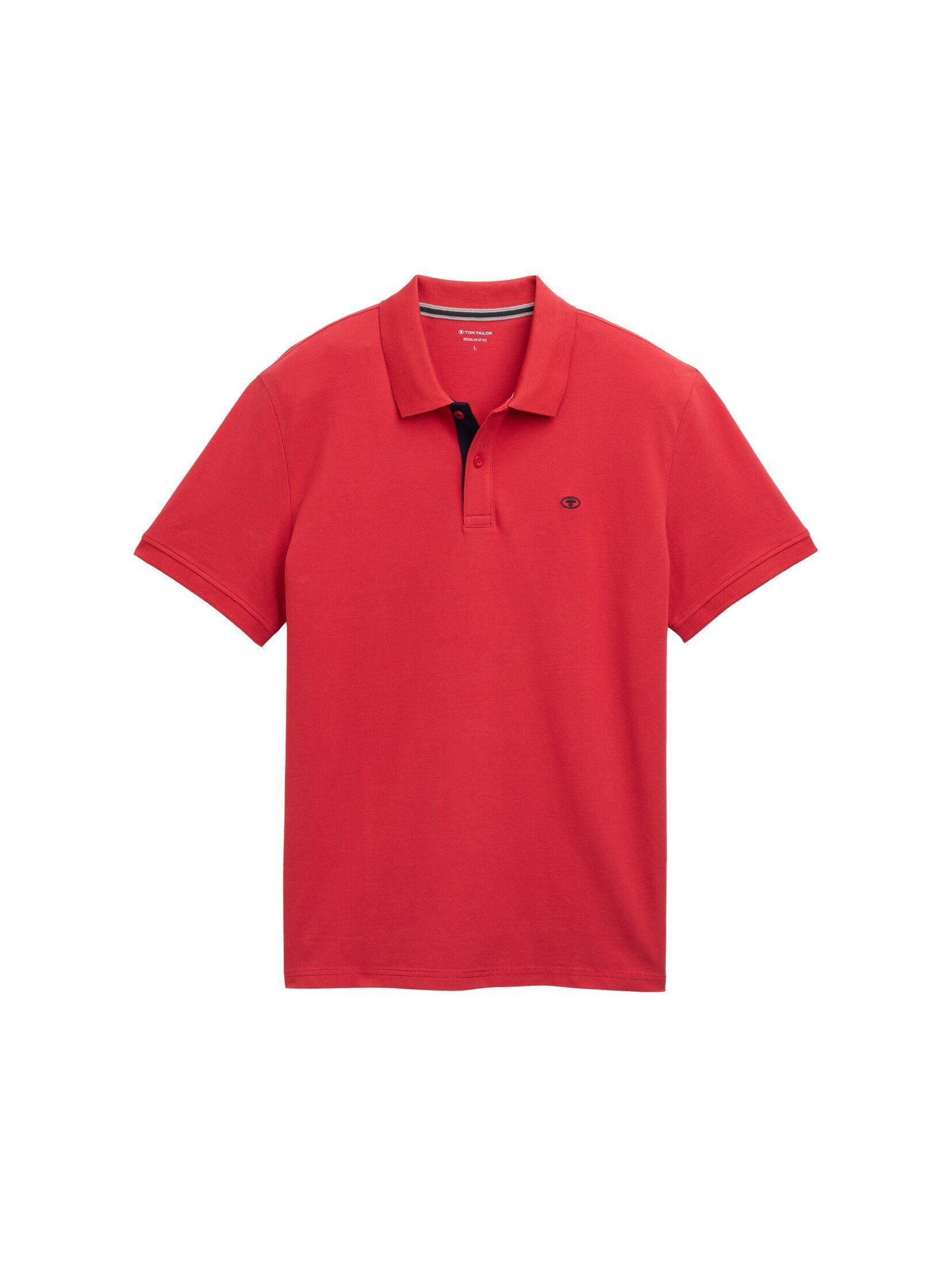 TOM TAILOR Poloshirt Piqué Poloshirt aus günstig online kaufen