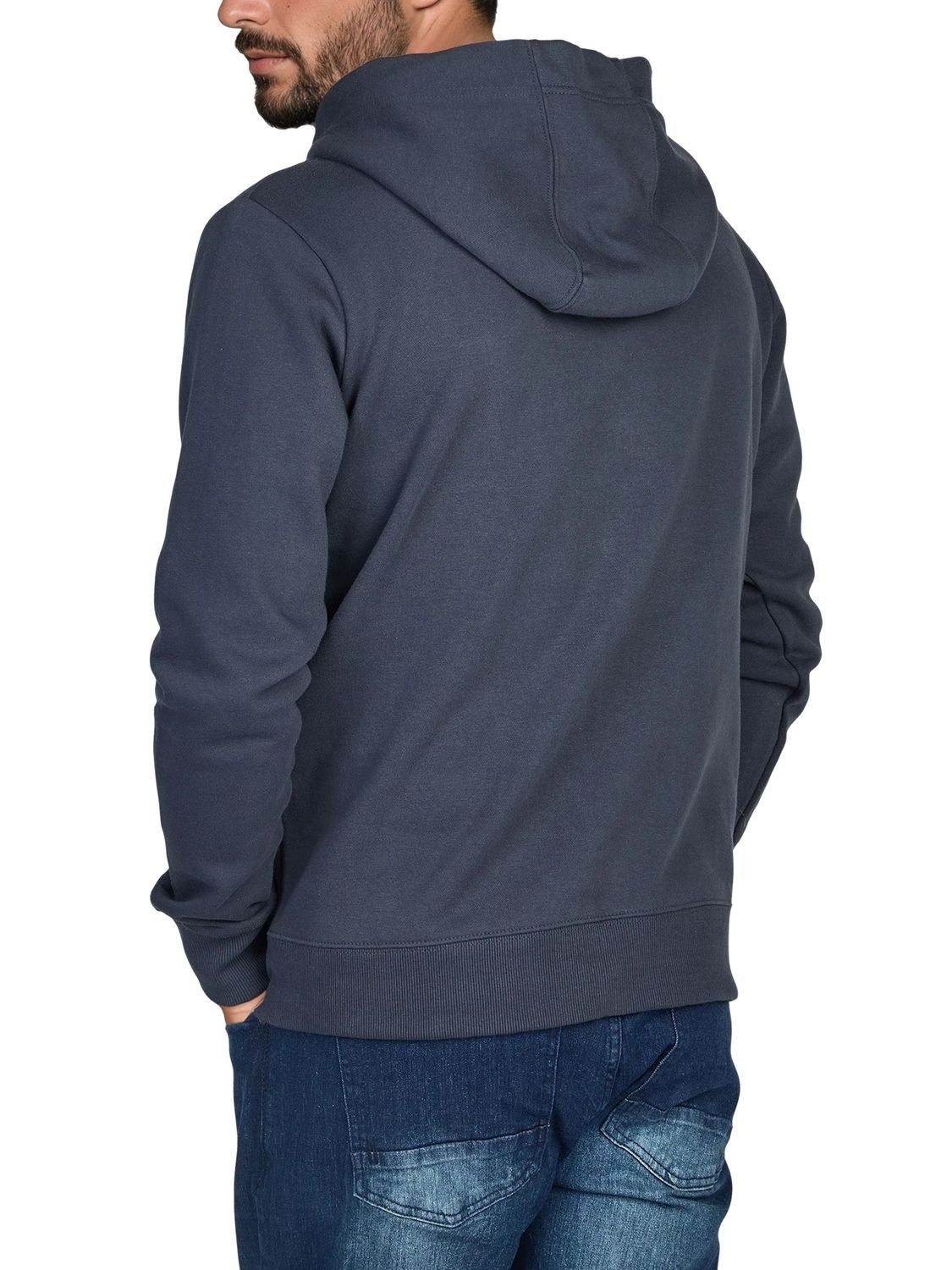 riverso Kapuzensweatjacke Herren Sweatjacke RIVNoah Regular Fit Hoodie mit Kängurutasche