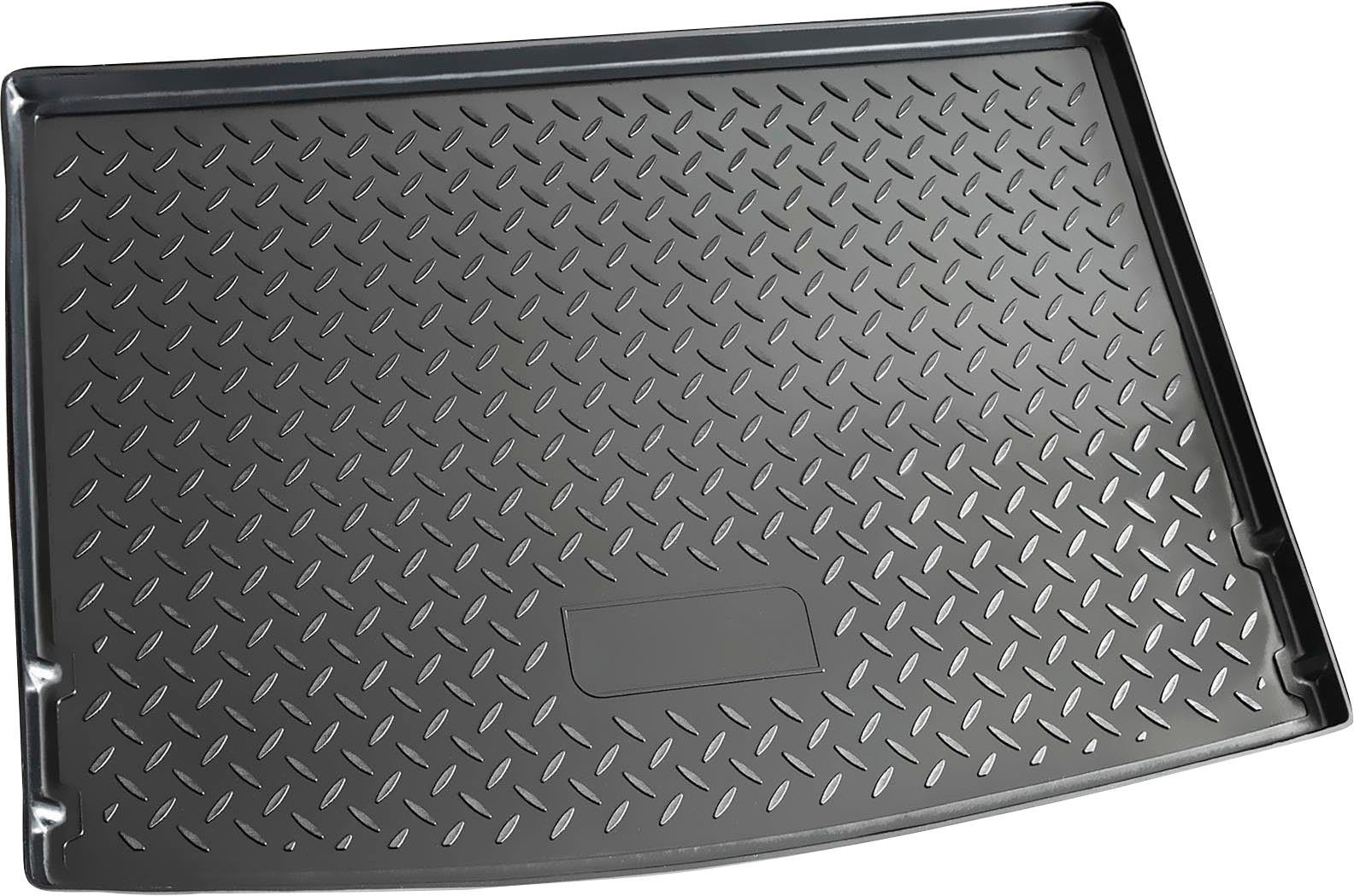 RECAMBO Kofferraumwanne Passform Typ GOLF, VW 2010-2014 CROSSGOLF 2008-2014, perfekte St), FL, (1 für CustomComforts 521 PLUS