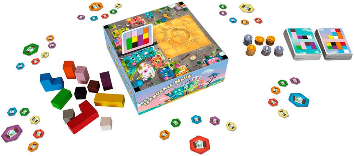 Game Factory Spiel Das verrückte Haus, Familienspiel