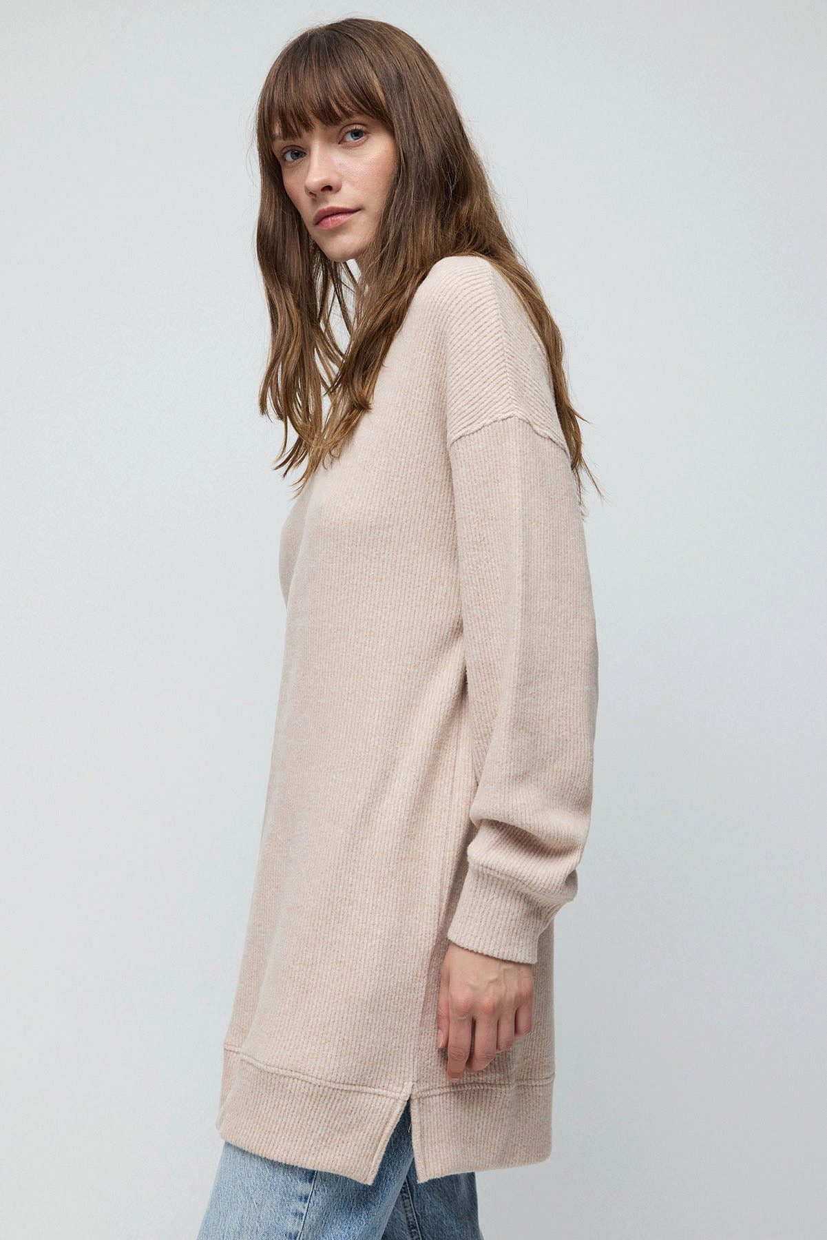 Blusentop Rollkragenbluse