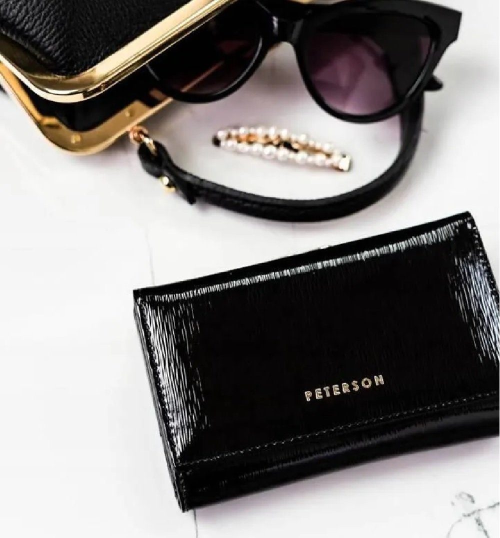 PETERSONⓇ Geldbörse Damen Brieftasche Leder Portmonee günstig online kaufen