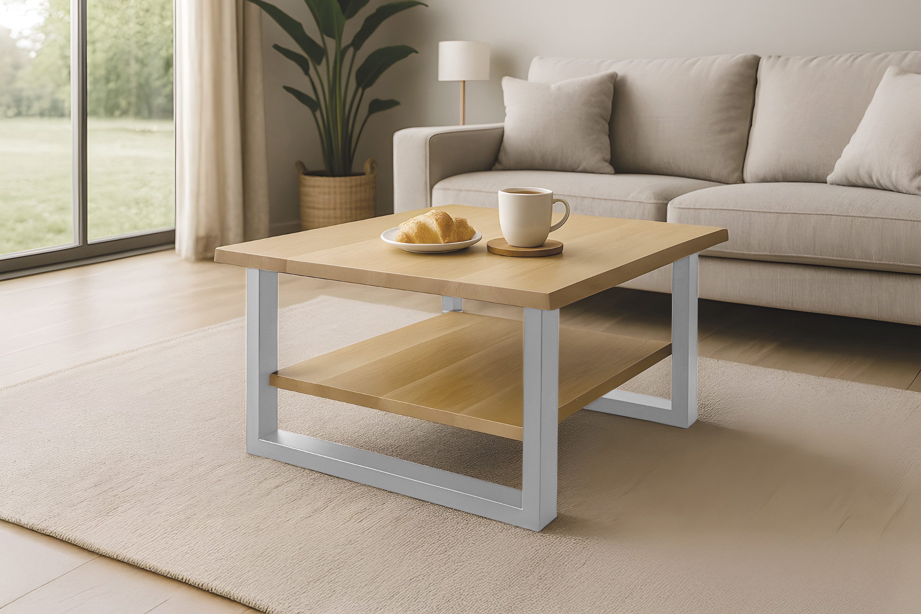 SAM® Couchtisch Patricia, Baumkante, Akazie, Eiche günstig online kaufen