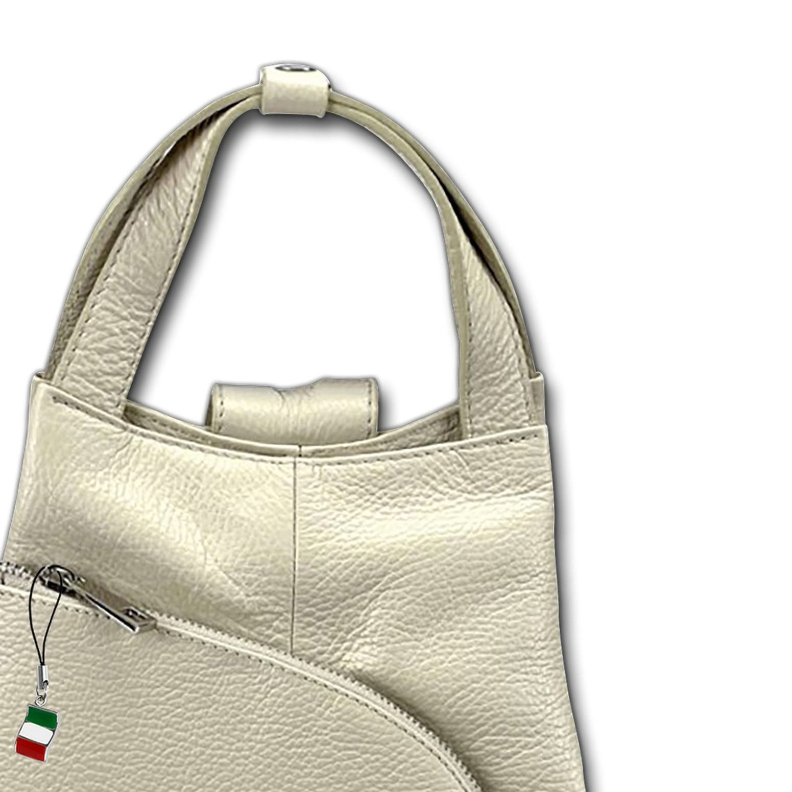 FLORENCE Cityrucksack Florence Rucksack Damen Echtleder, Damen Leder Cityru günstig online kaufen