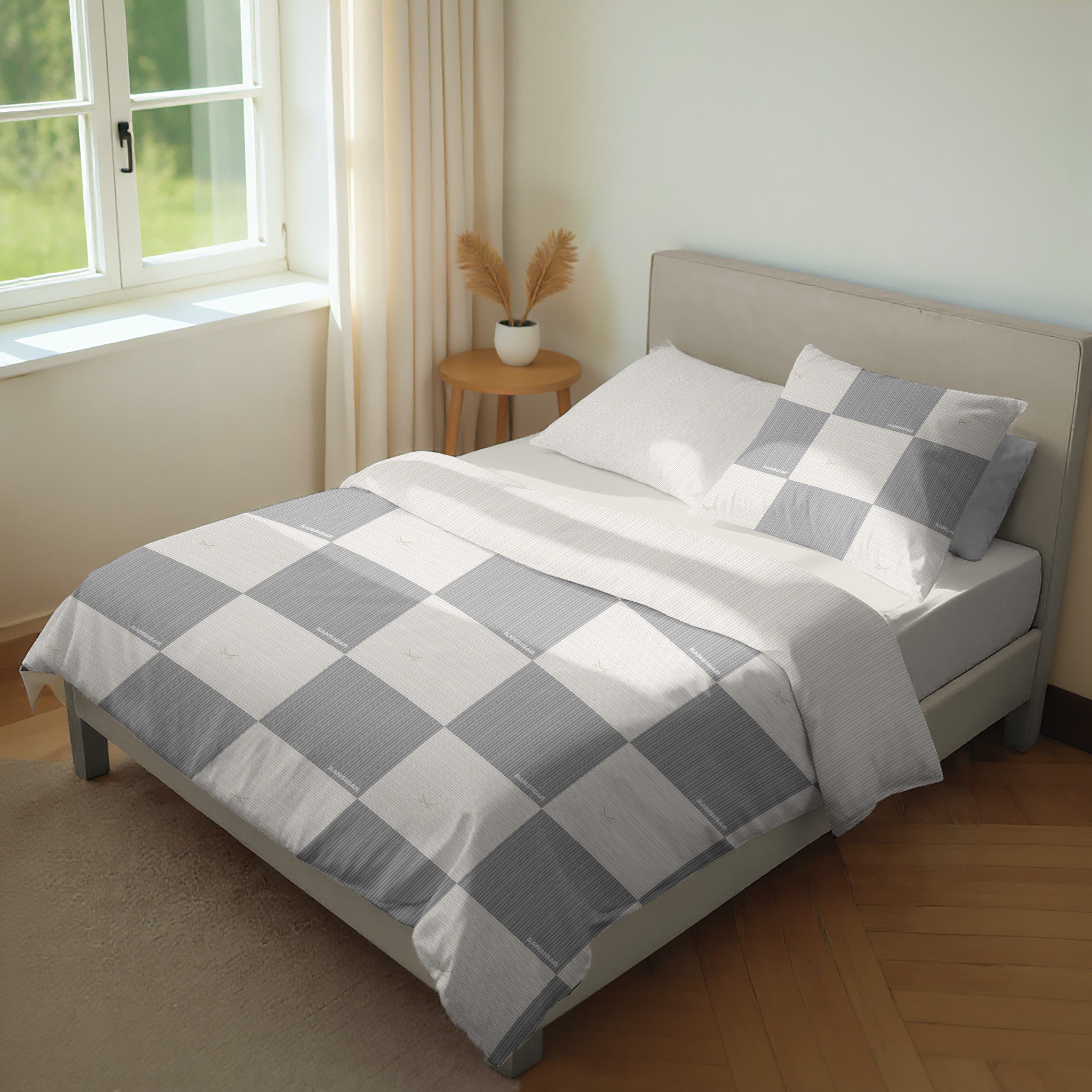 Sansibar Sylt Wendebettwäsche Sansibar Bettwäsche-Set Chessboard, 100% Prem günstig online kaufen