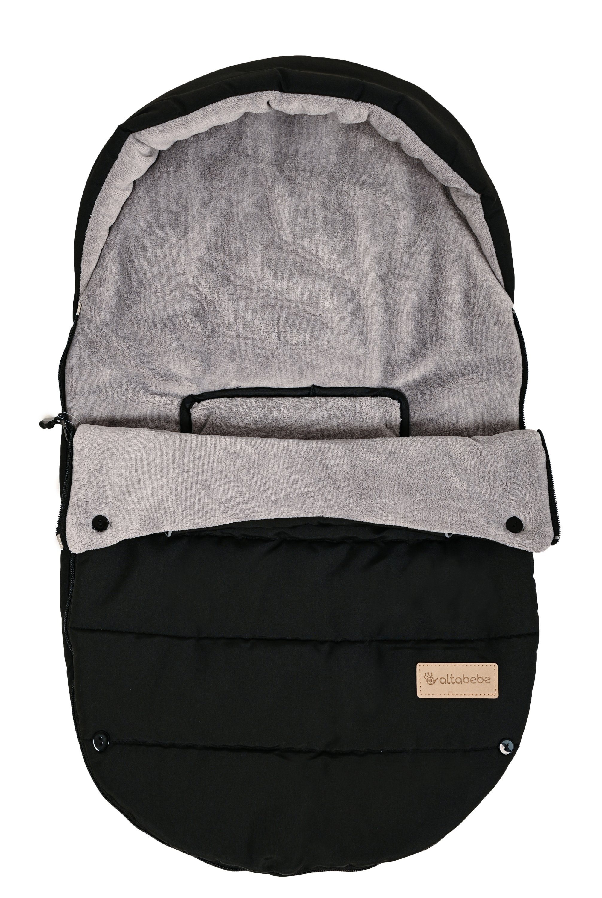 Fußsack Altabebe Winterfußsack KLIMA GUARD LBH 75x43x5 cm bunt
