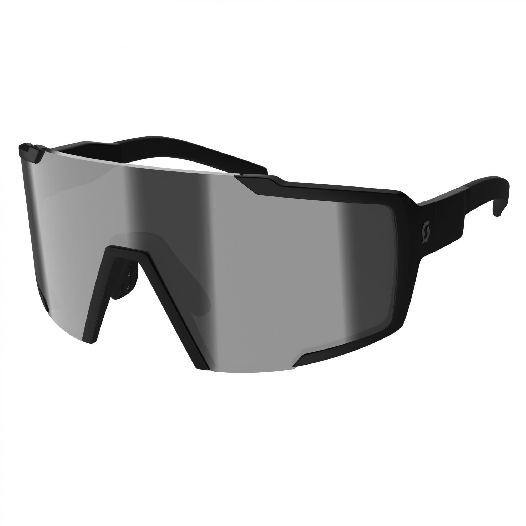 Scott Fahrradbrille Scott Shield Compact Long-sleeve - Sensitive Light Matt Sunglasses Grey Black