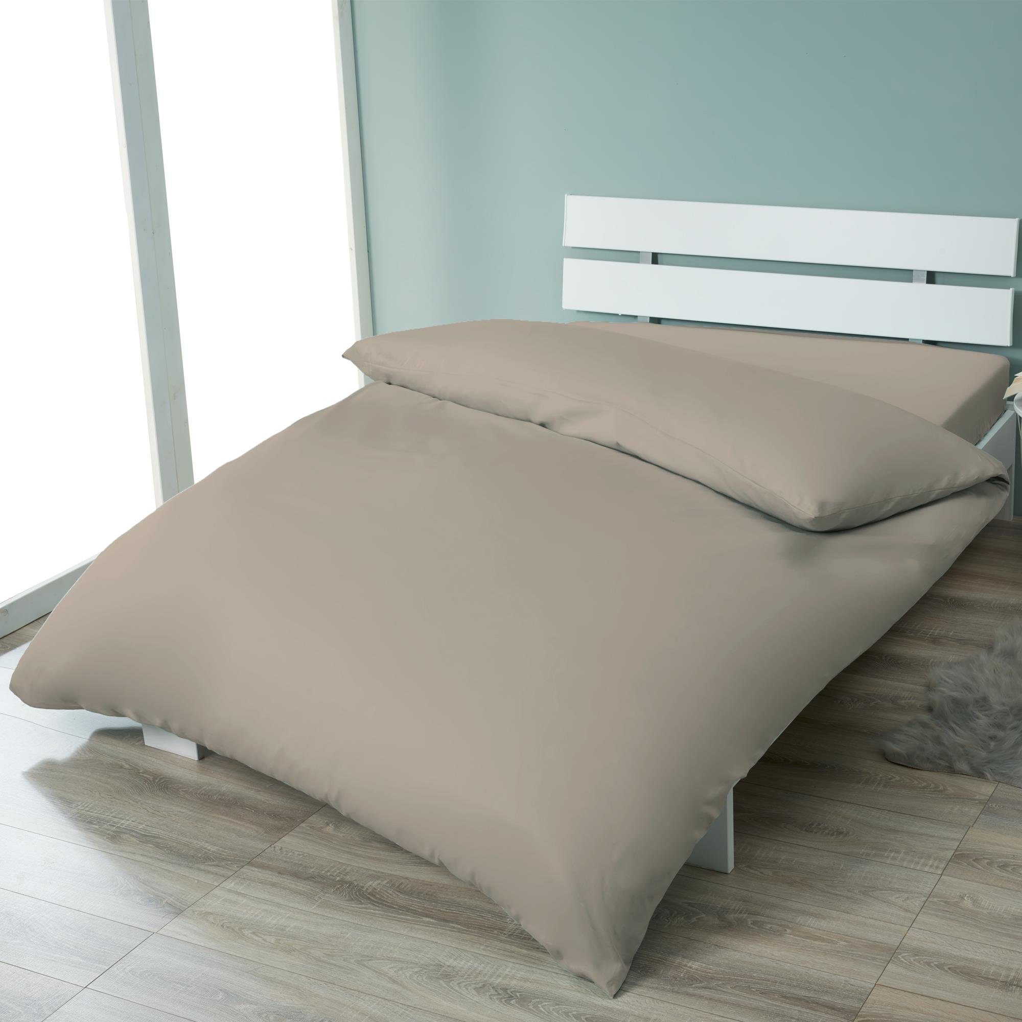 aqua-textil Bettwäsche Luxury Deckenbezug Bettdecke Mako günstig online kaufen