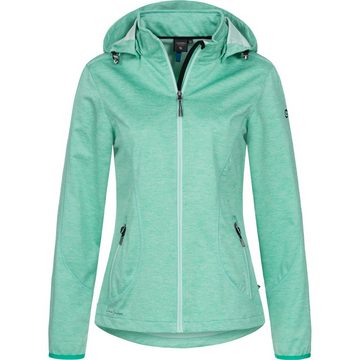 DEPROC Active Softshelljacke JOSEPHIN PEAK WOMEN mit abnehmbarer Kapuze