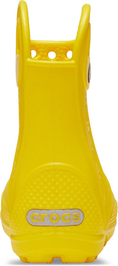Crocs Toddler Handle It Rain Boot Gummistiefel Regenstiefel, Matschstiefel mit reflektierenden Logos – Bild 3 von 5