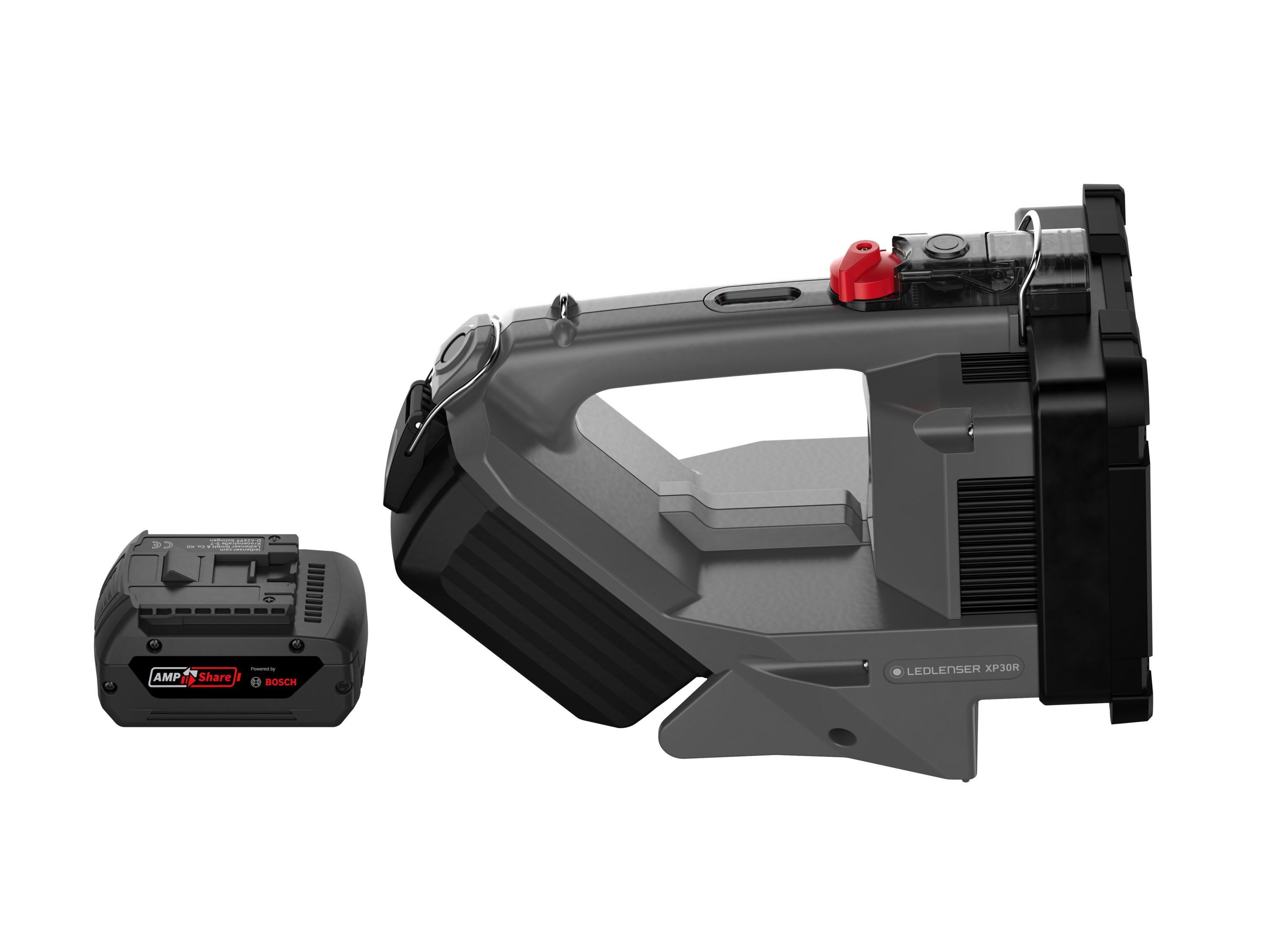Ledlenser Taschenlampe XP30R Suchscheinwerfer, bis 32000 lm, 2000m Leuchtweite, 16 Std Laufzeit, IP54