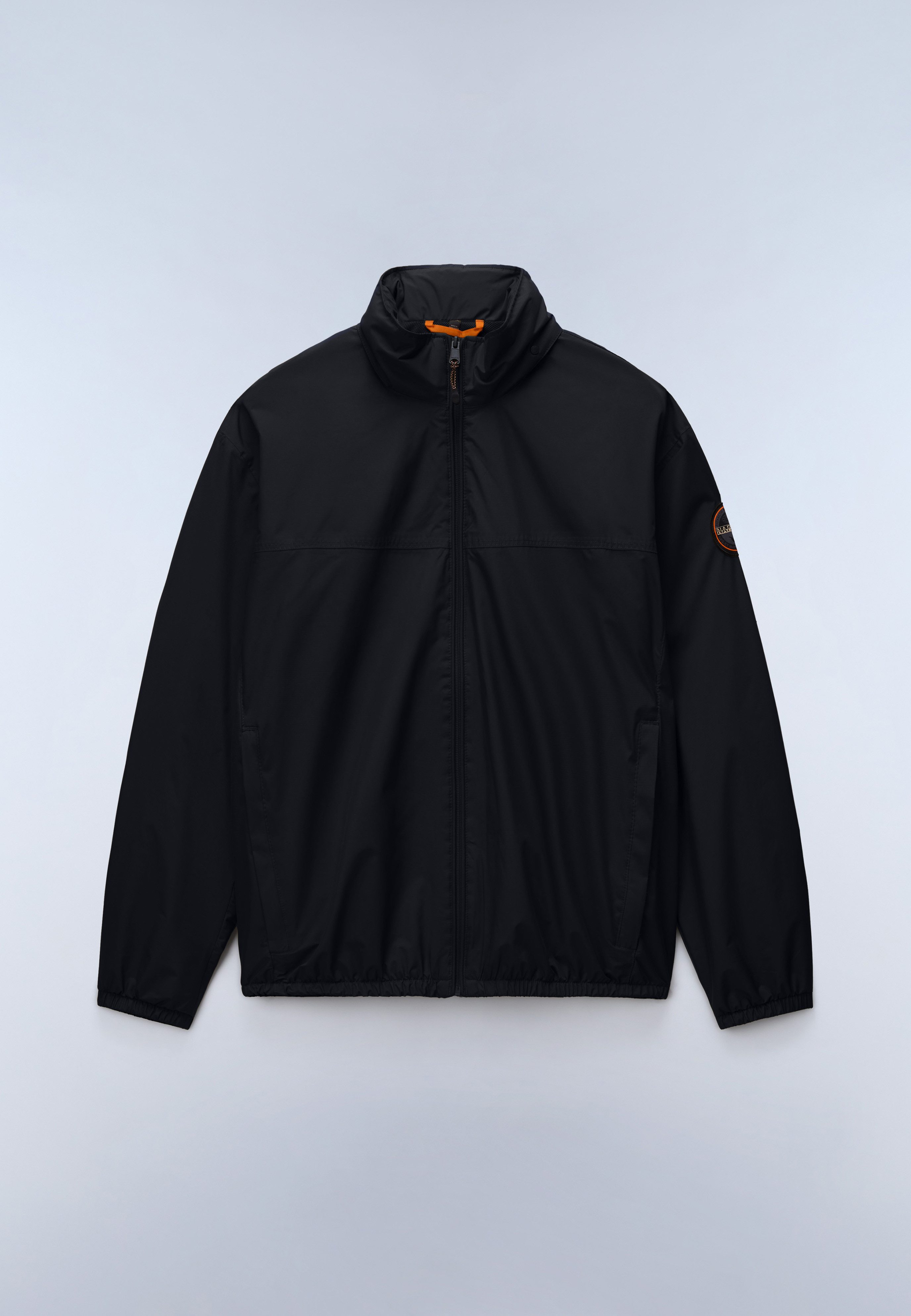 Napapijri Windbreaker mit Reißverschluss, aus Polyester, normaler Schnitt