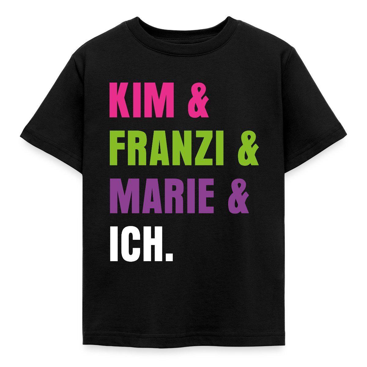 T-Shirt Die Drei Ausrufezeichen Kim & Franzi & Marie & Ich Kinder T-Shirt