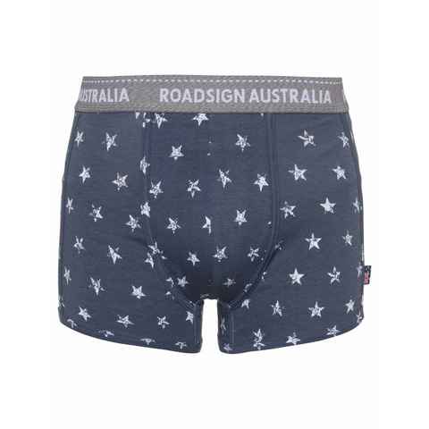 ROADSIGN australia Retro Boxer Stars (1, 1-St) mit Sternenmotiv