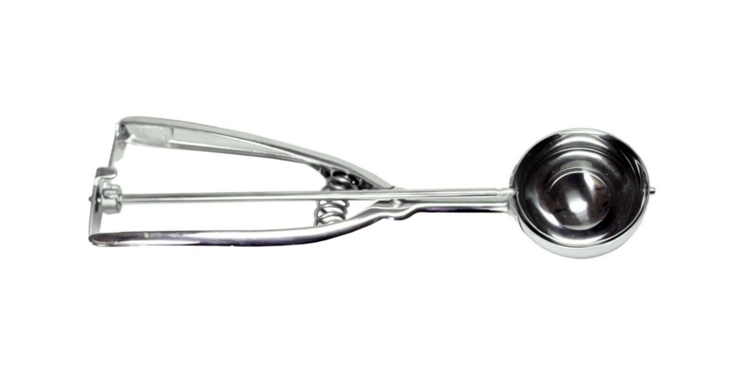 HIT Trading Eisportionierer EISPORTIONIERER 5,5cm Edelstahl Eiszange Eislöffel Eiskelle 97, Eisschaufel Eiskugelform Eis Creme Scoop Kartoffelpüree