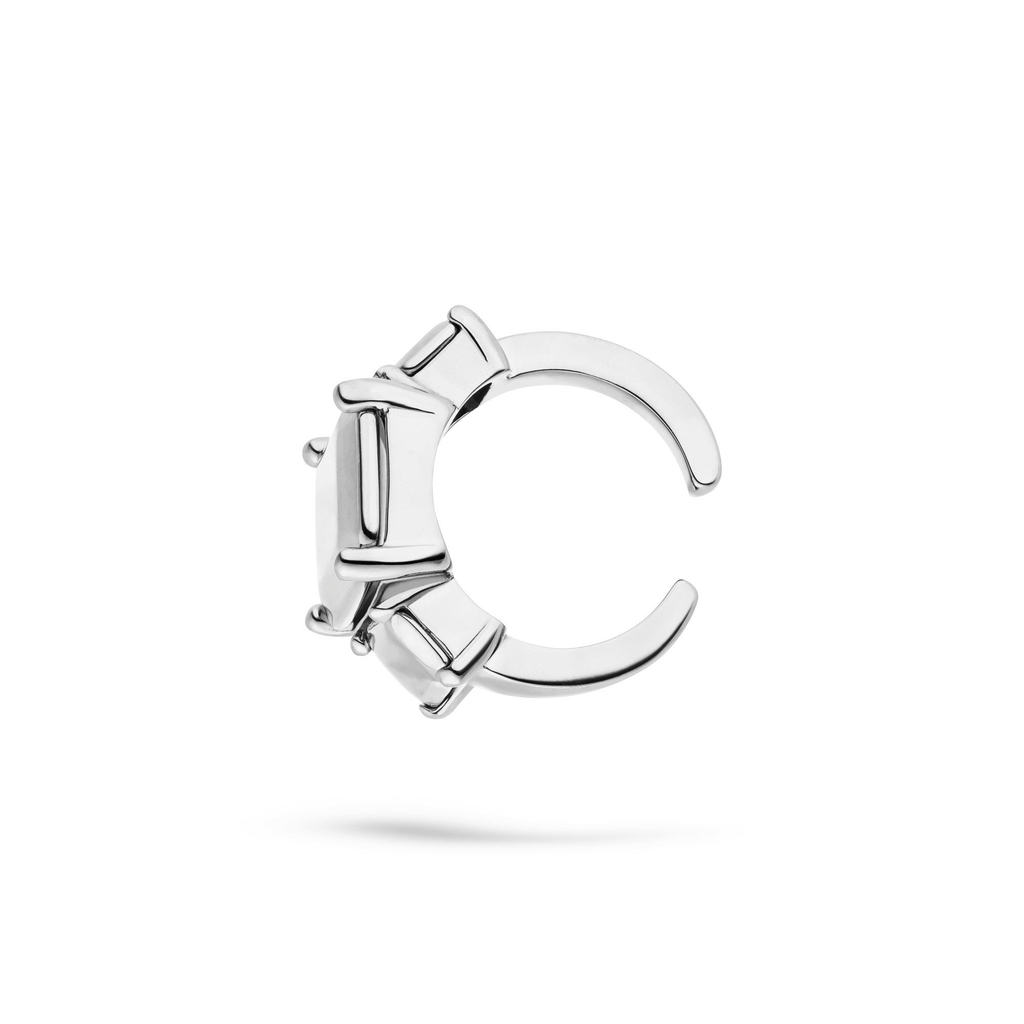 Liebeskind Berlin Ohrklemme Steel Diamond, Earcuff