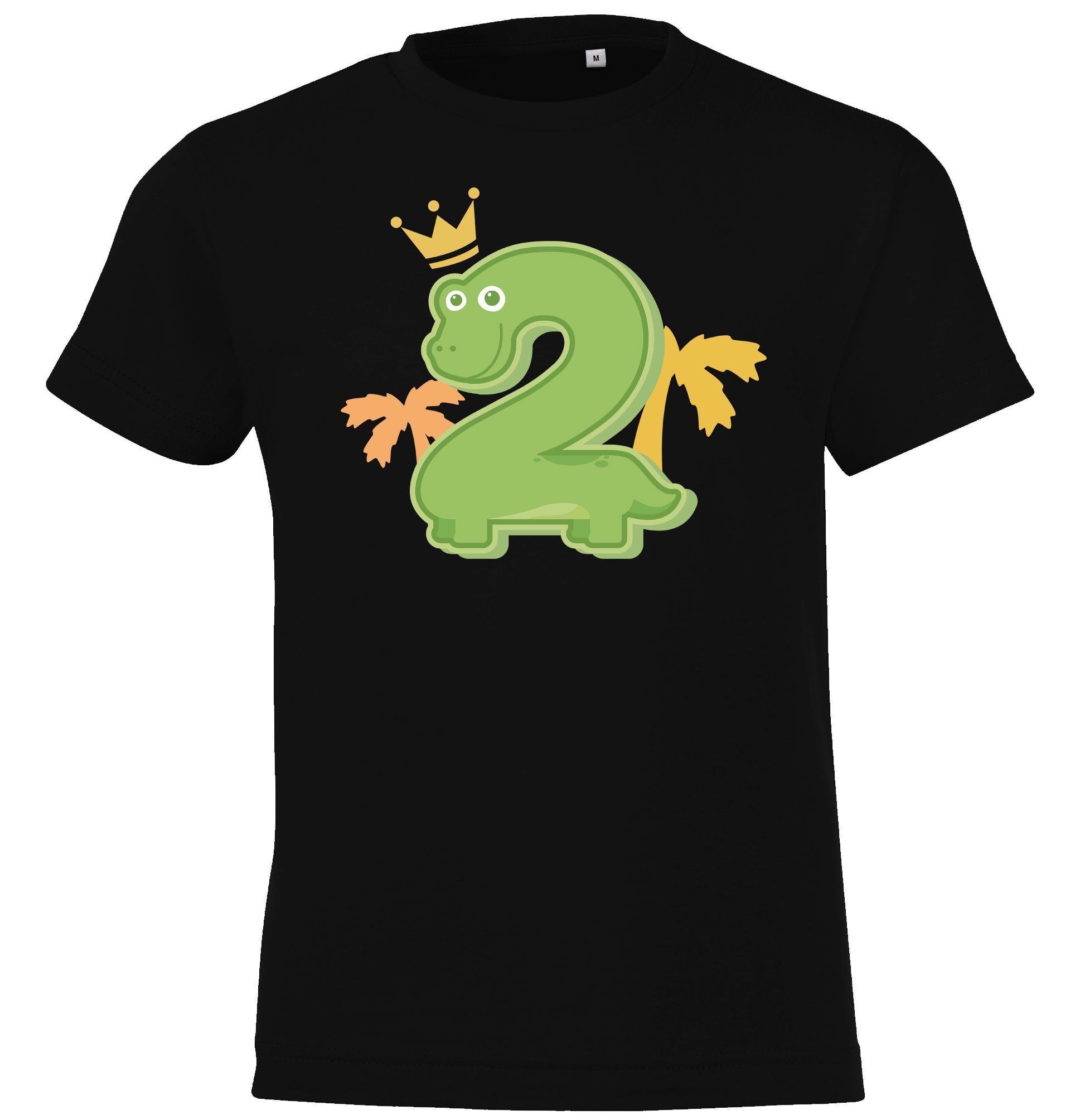 Youth Designz T-Shirt 2 Jahre Alt Geburtstags Shirt für Jungen mit lustigem Frontprint Schwarz