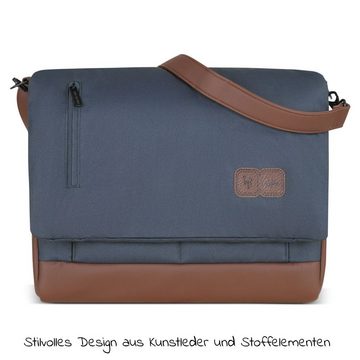 ABC Design Wickeltasche Urban - Classic Edition - Lake, Windeltasche inkl. Wickelunterlage, Utensilientasche & Flaschenwärmer