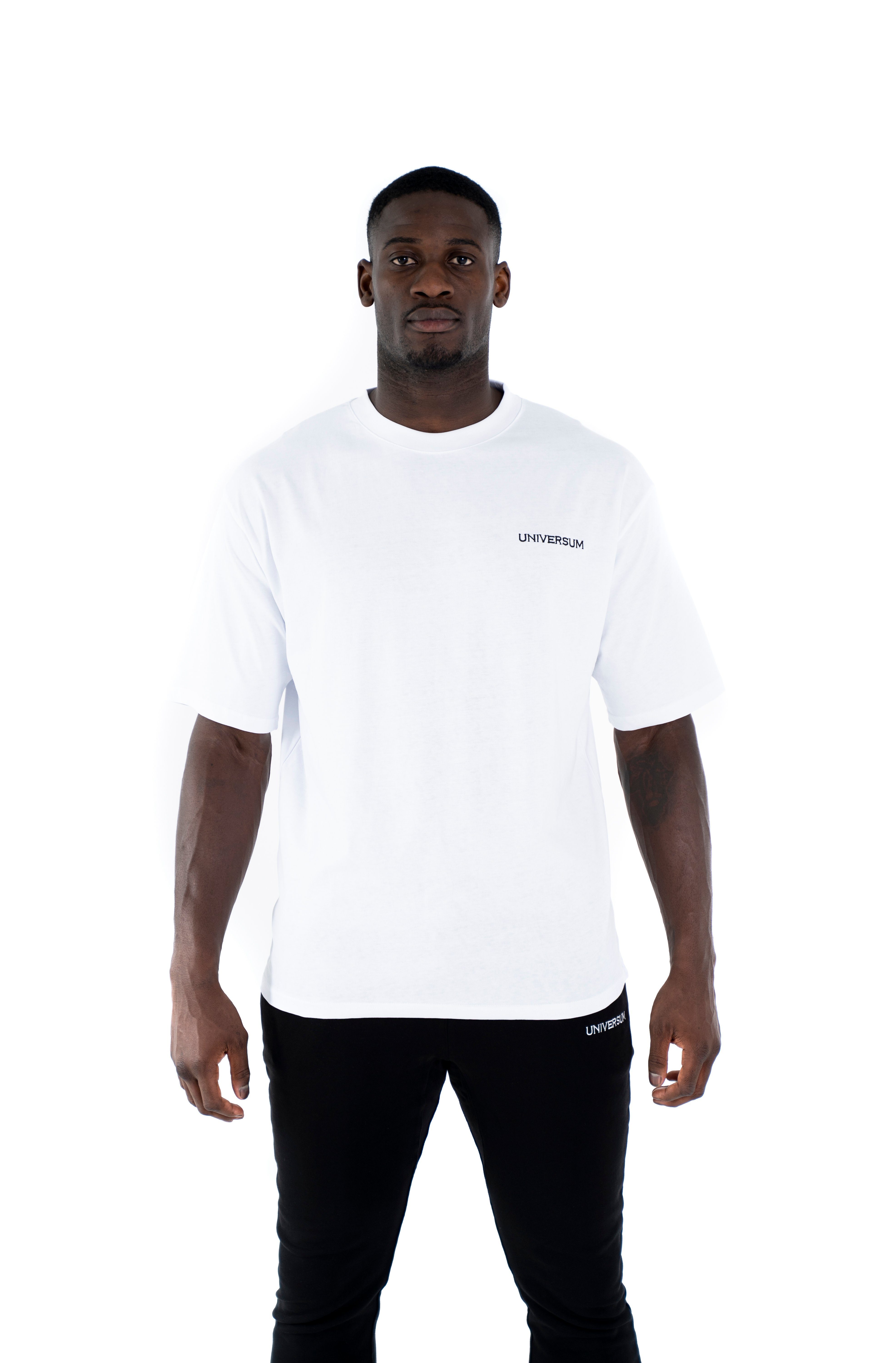 Universum Sportwear T-Shirt Modern Cotton T-Shirt C-Neck Rundhalsausschnitt, 100% Baumwoll Shirt, Oversize