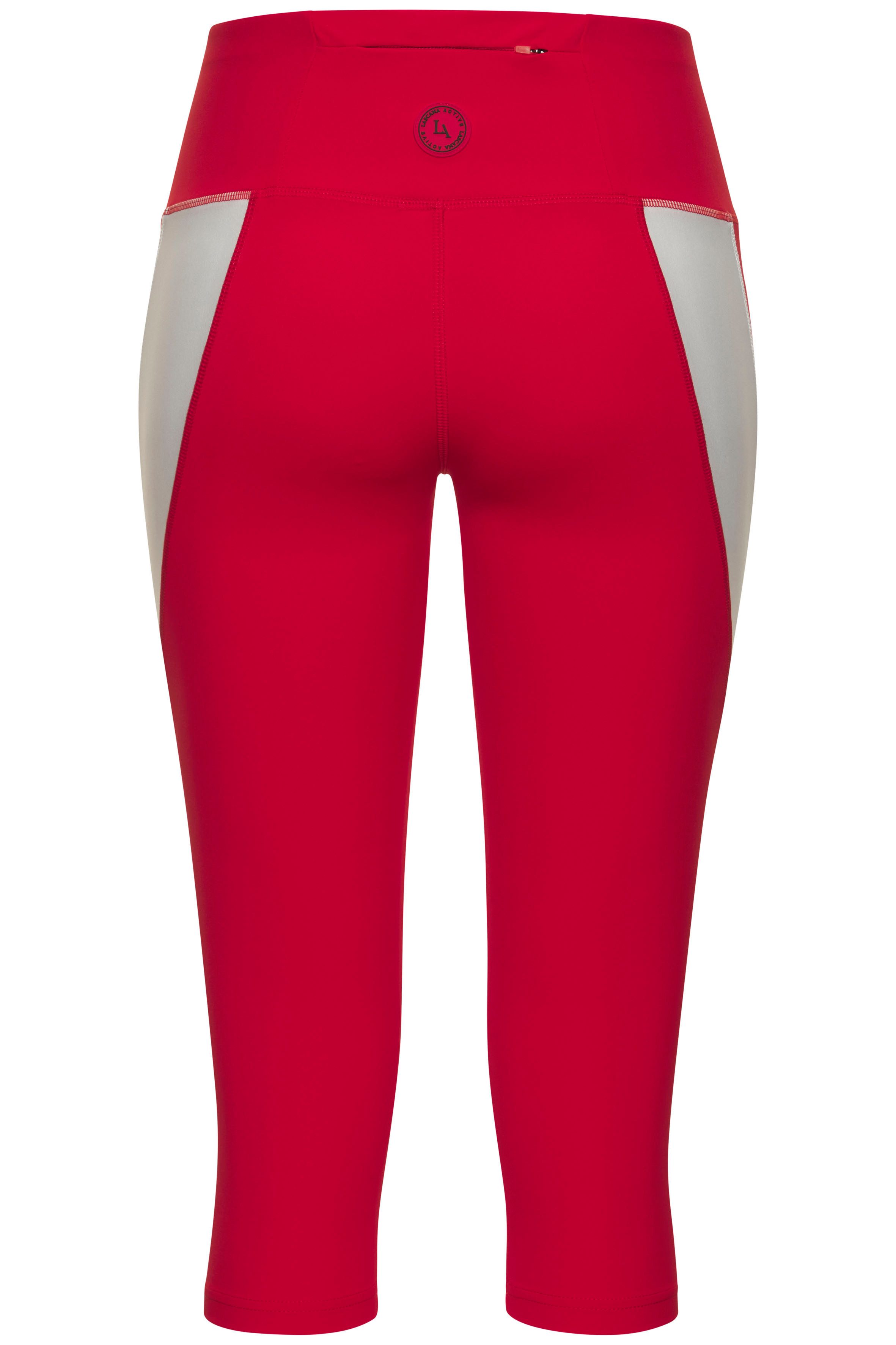 LASCANA ACTIVE Caprihose mit seitlichem Kontrasteinsatz