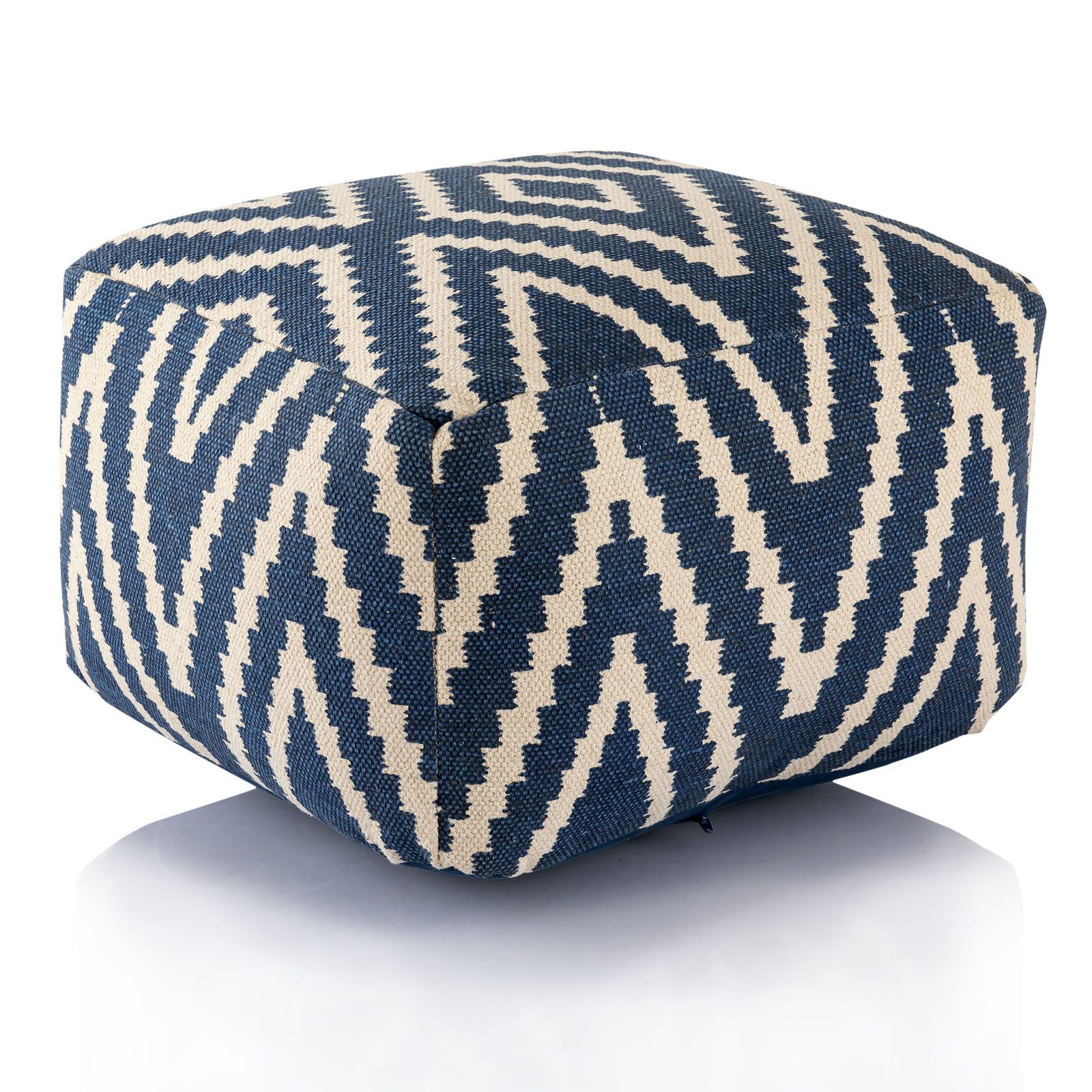 Amagohome Bodenkissen Kelim Sitzwürfel 50x50 H35cm günstig online kaufen