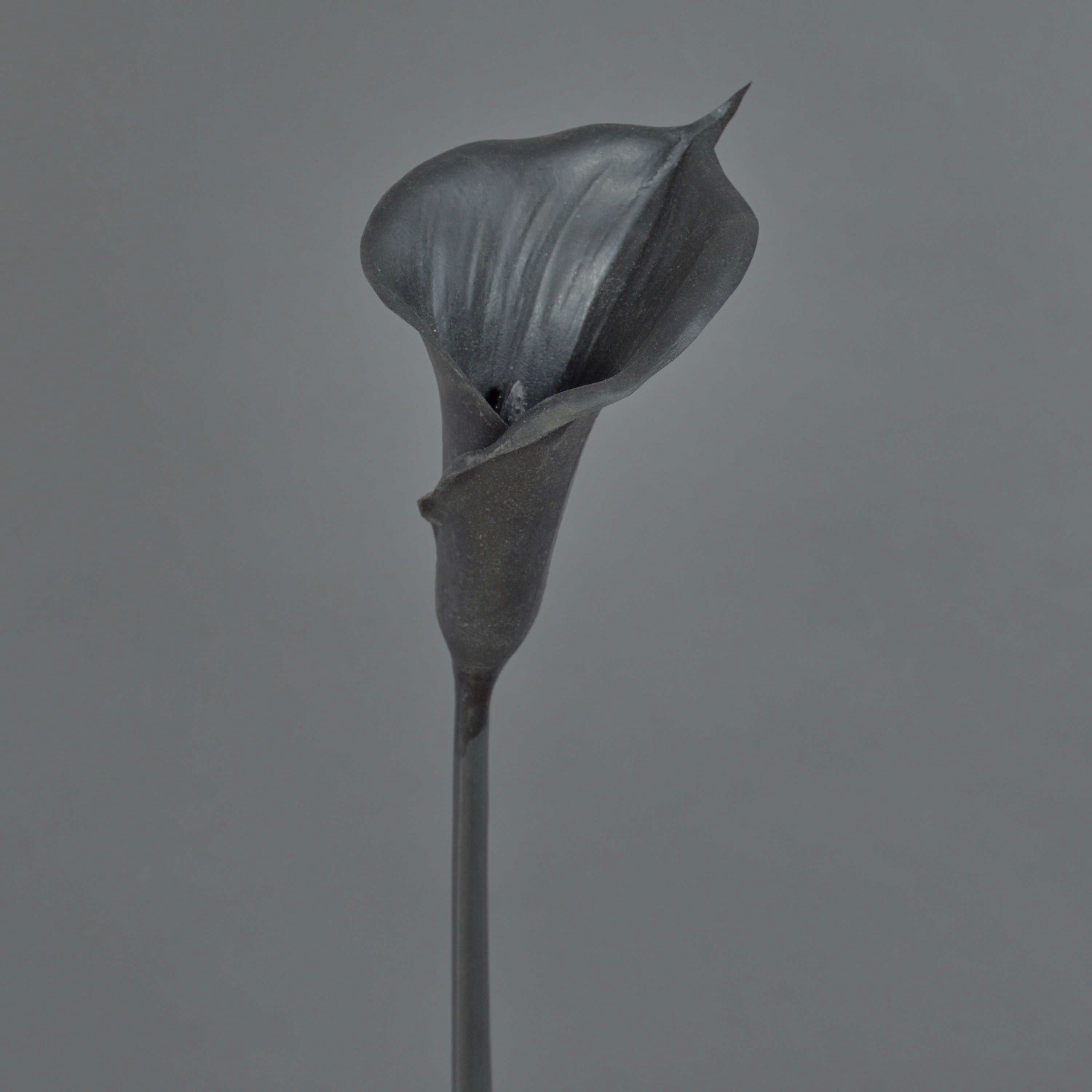 Kunstblume Künstliche Calla JALRIM, metallic-schwarz, 70cm Calla, artplants, Höhe 70.0 cm