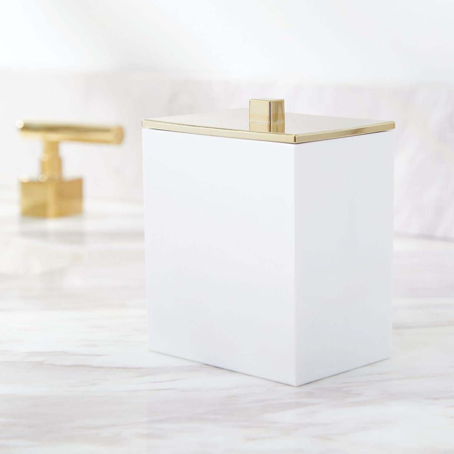 mDesign Badaccessoire-Set mDesign Kosmetikbehälter Wattepads Wattestäbchen günstig online kaufen