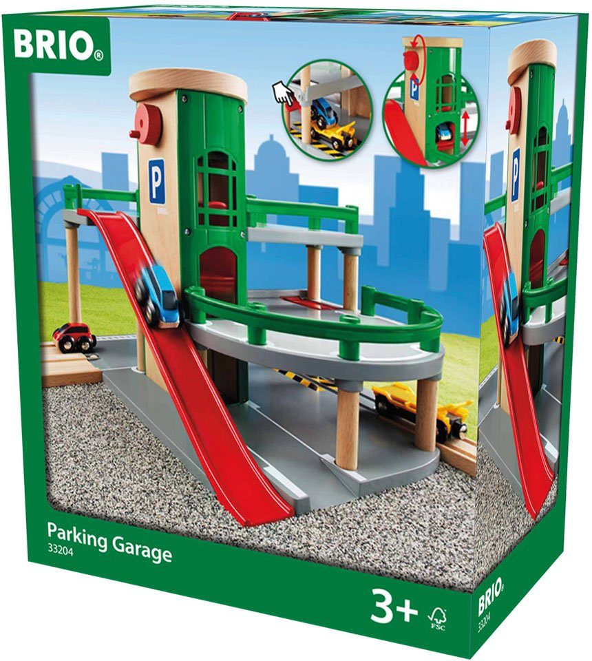 BRIO® Spiel-Parkhaus BRIO® WORLD, Parkhaus, Straßen & Schienen