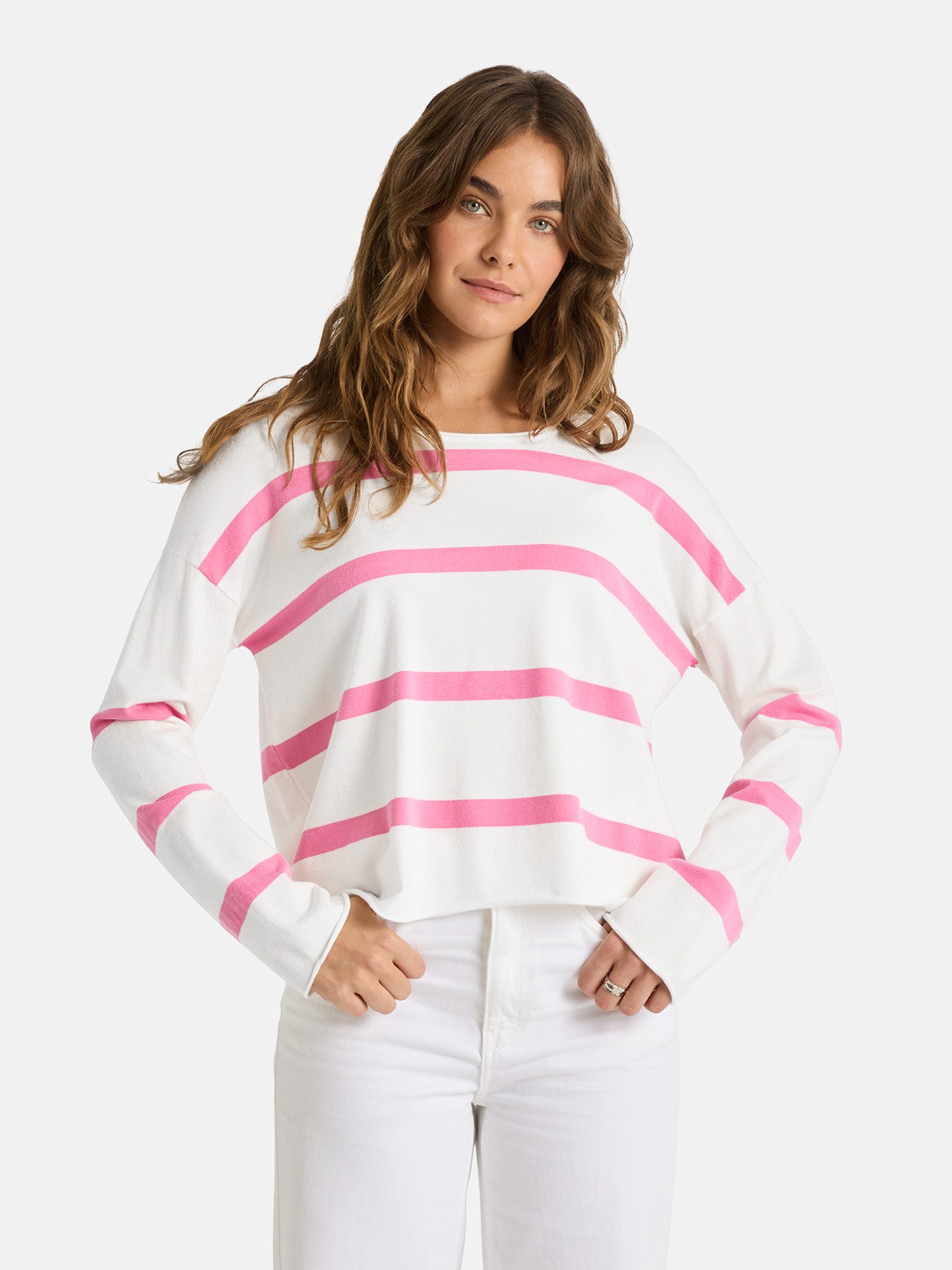 Lieblingsstück Rundhalspullover MarciEP mit Streifen