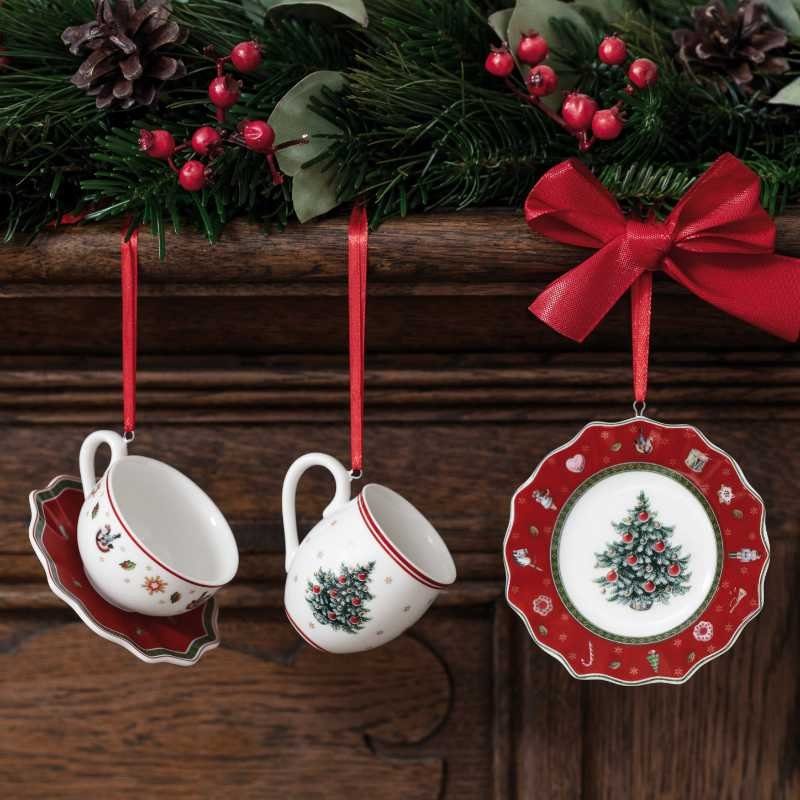 Villeroy & Boch Teelicht Toy's Delight Decoration Weihnachtsdekoration, 9,8x9,8x4 cm