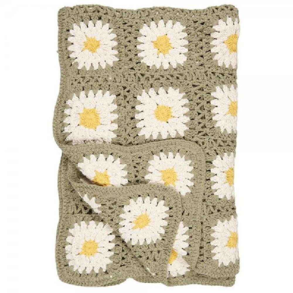 Wohndecke Ib Laursen Tagesdecke Plaid gehäkelt günstig online kaufen