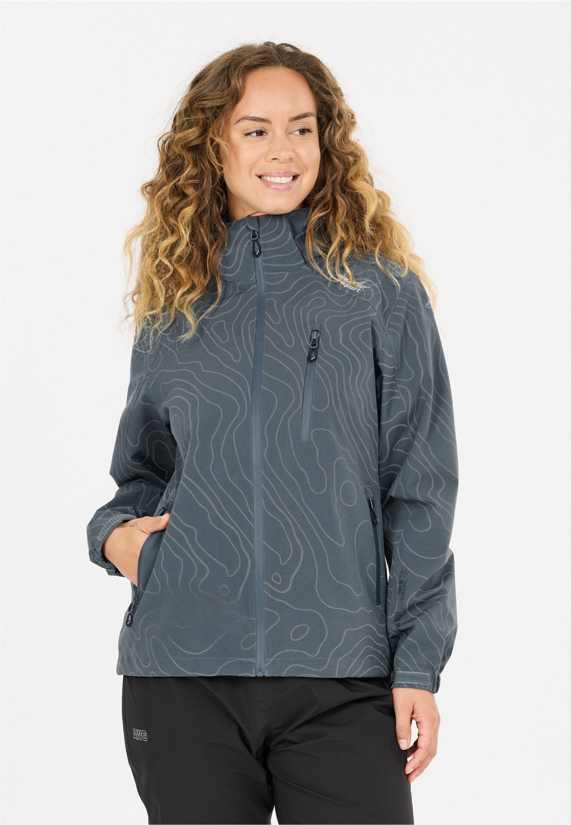 WEATHER REPORT Outdoorjacke Camelia mit 15.000 mm Wassersäule