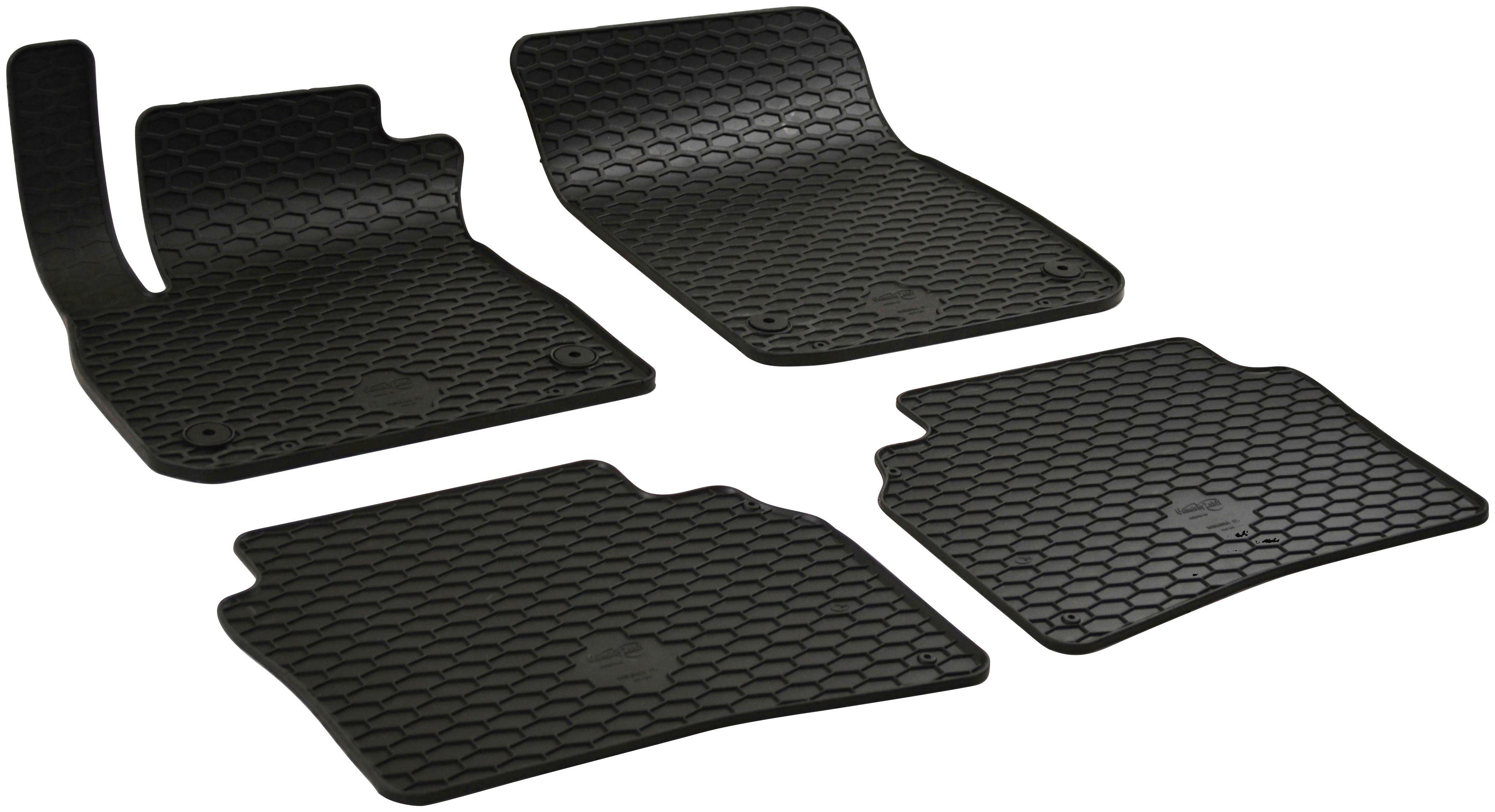 WALSER Passform-Fußmatten (4 St), für Opel Insignia Kombi, Schrägheck, für Opel Insignia B 2017-Heute