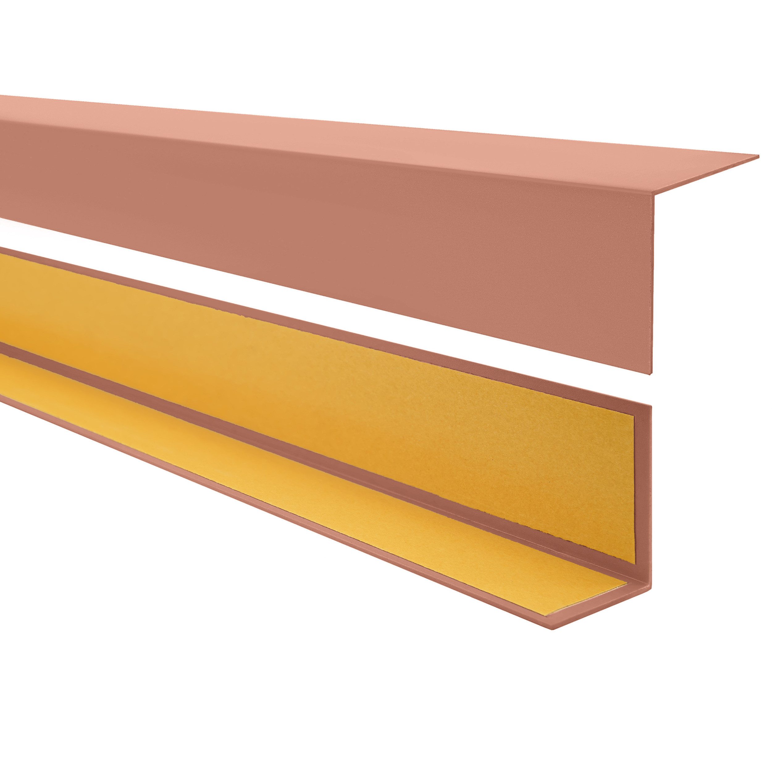 Quest Winkelprofil Kantenschutzprofil selbstklebend 15 x 15 mm (1-St), selbstklebend, 15 x 15 mm, 100 cm