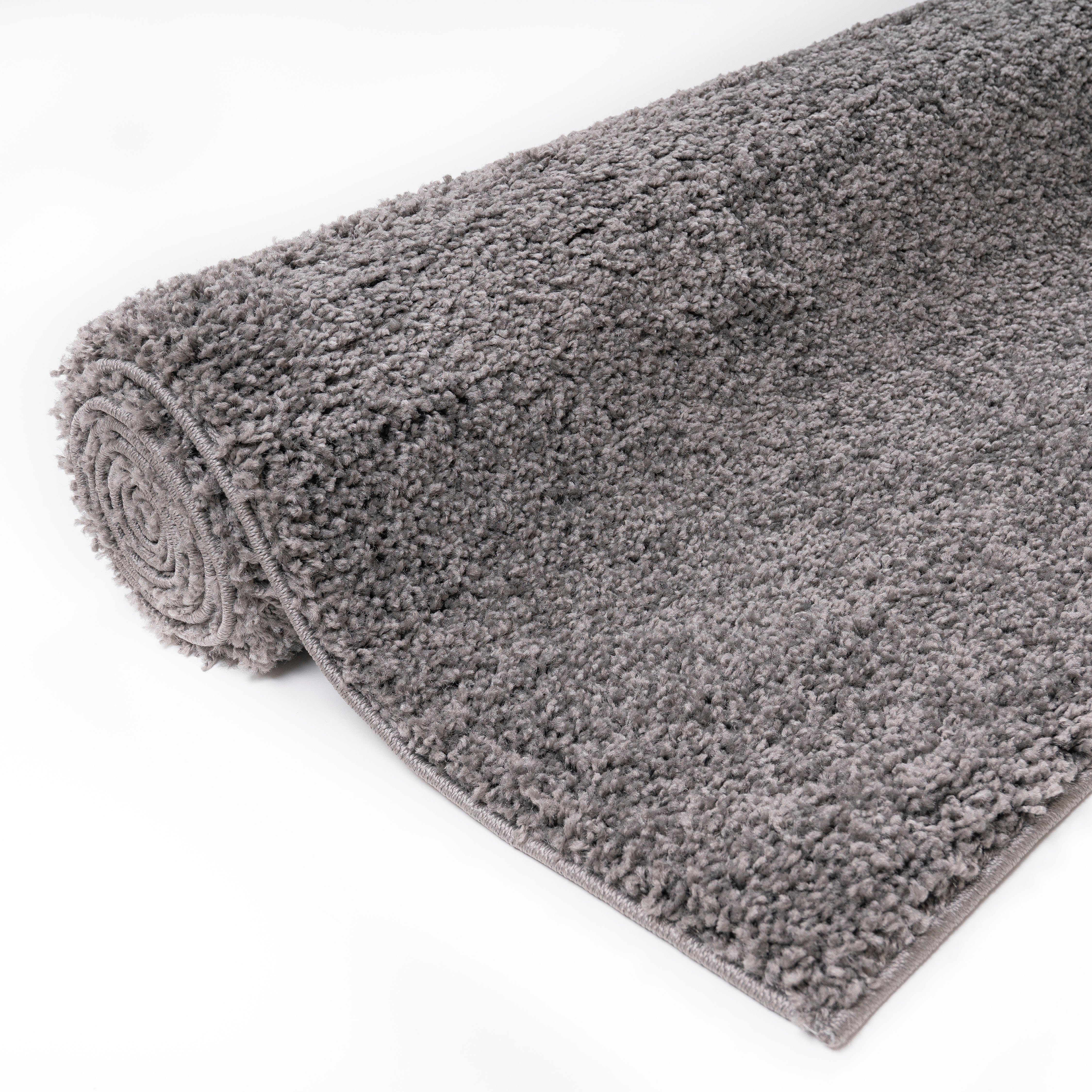 OTTO home Hochflor-Teppich Aviv, in Standard- und Premium-Qualität, 30 mm oder 45 mm Höhe, rechteckig, Uni Farben, einfarbig, weich, kuschelig, Läufer, Kundenli – Bild 5 von 5