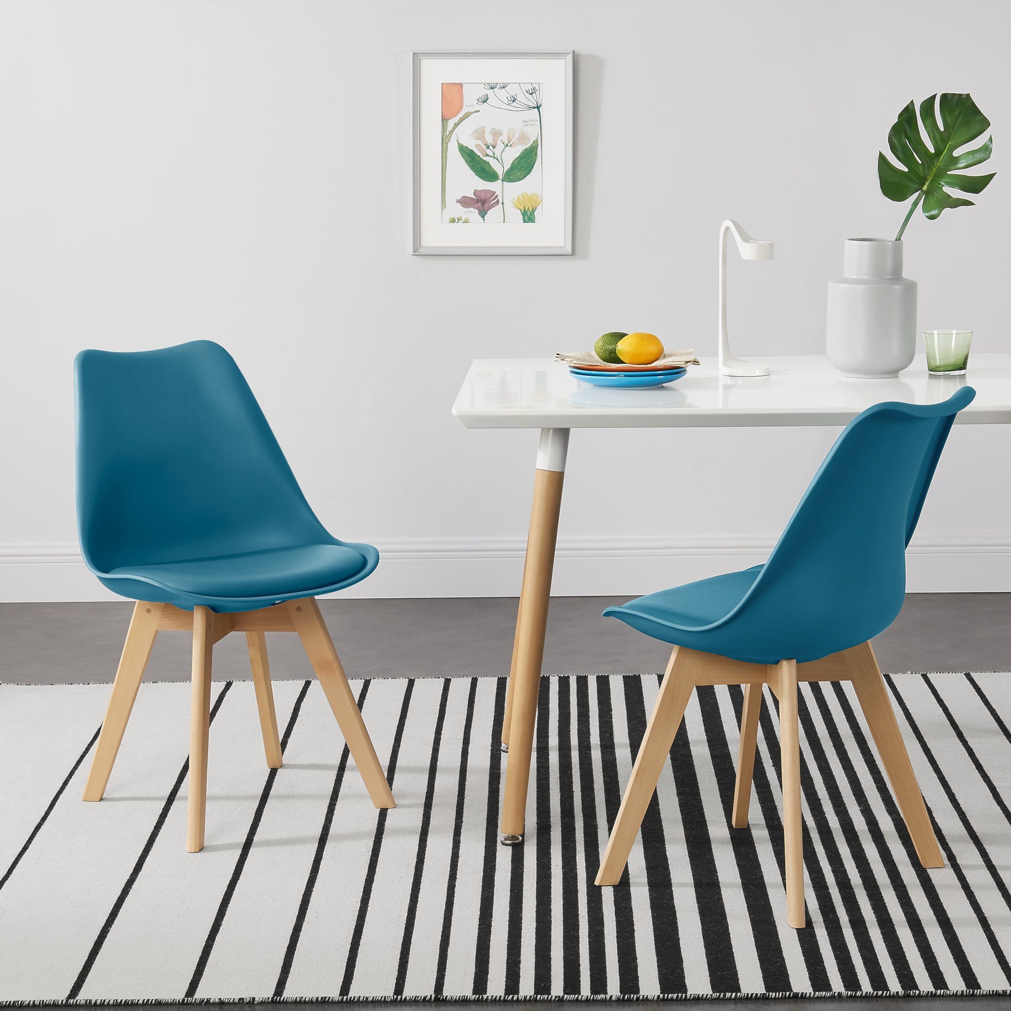 en.casa Esszimmerstuhl (Set, 2 St), »Fläten« günstig online kaufen