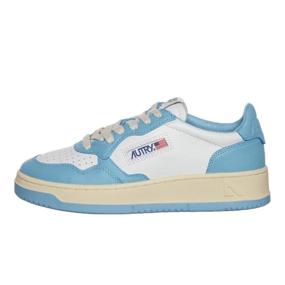 AUTRY Medalist Low (White / Baltic Sea) Sneaker