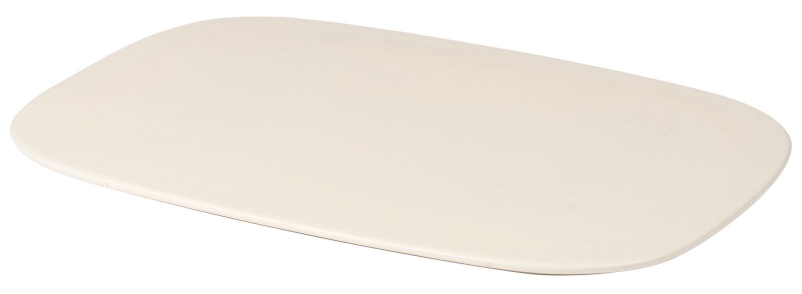 Broste Copenhagen Servierteller Vils Off White Servierteller 30 x 22 cm, Steinzeug, (Servierteller)