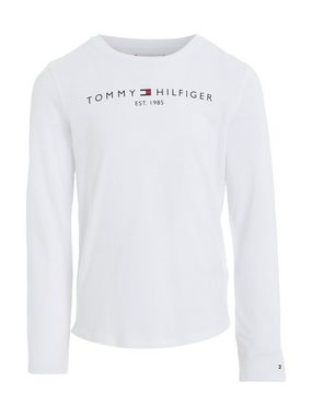 Tommy Hilfiger Langarmshirt ESSENTIAL TEE L/S mit Tommy Hilfiger Logoschriftzug