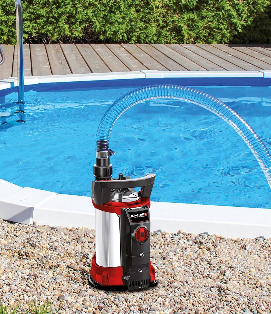 Einhell Klarwasserpumpe GE-SP 4390 N-A LL ECO, 9000 l/h max. Fördermenge