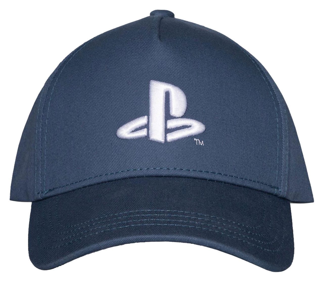 DIFUZED Baseball Cap PlayStation Baseball Logo Navy