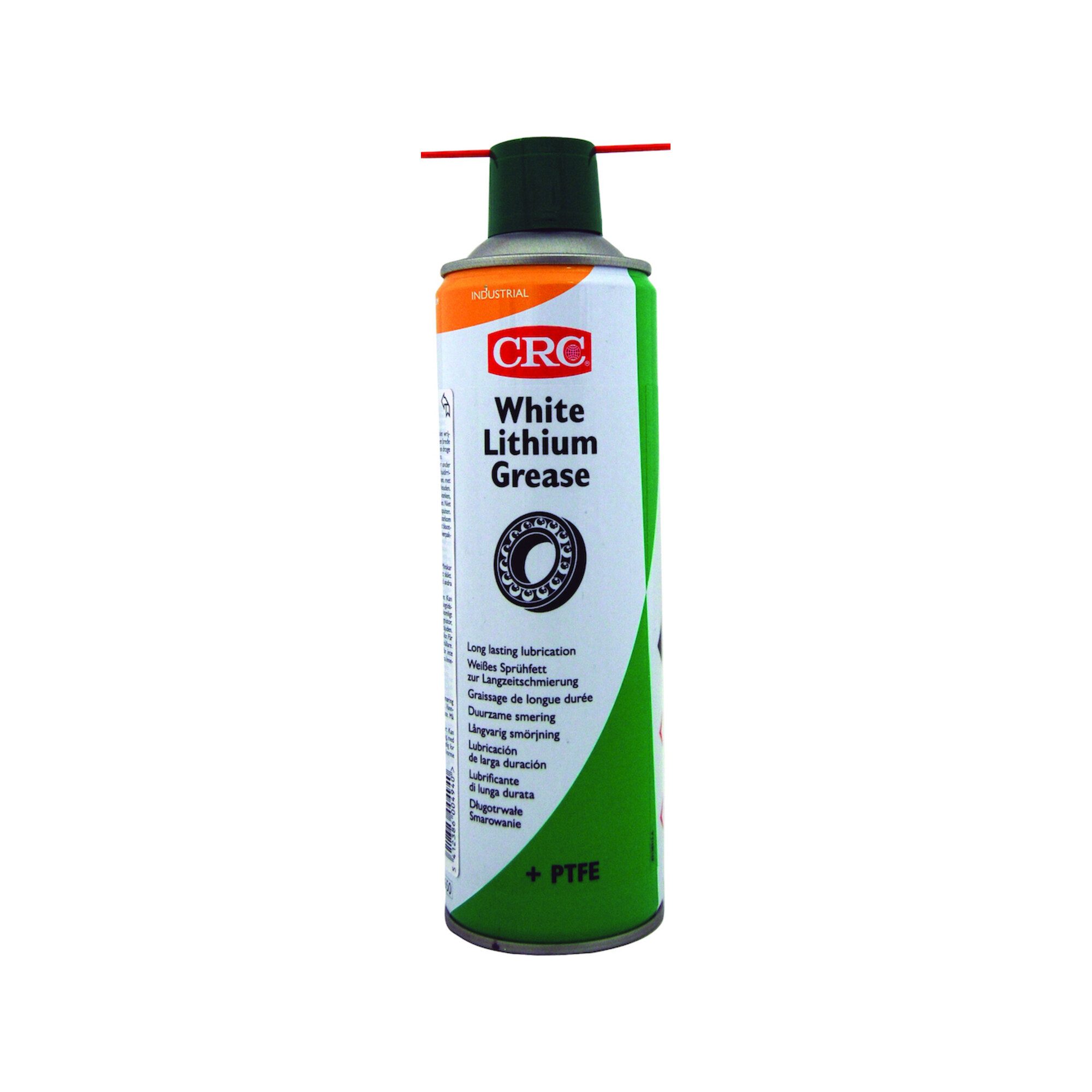CRC Schmierfett CRC Sprühfett WHITE LITHIUM GREASE weiß 500 ml Spraydose 12 Stk